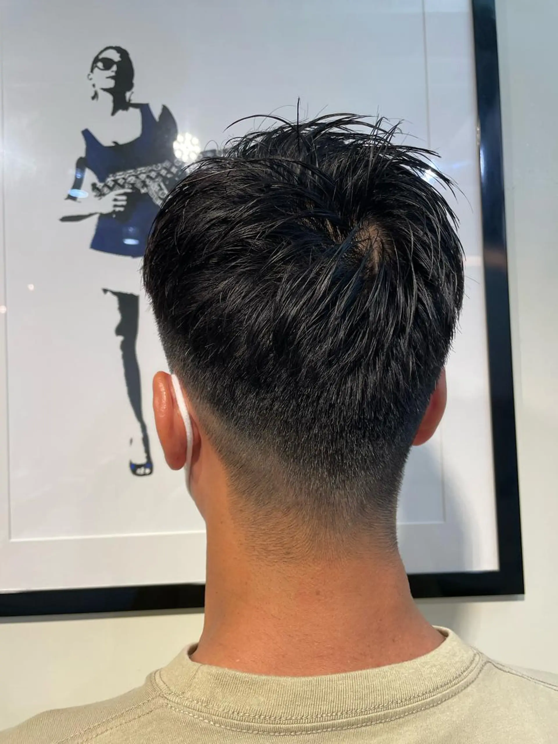 ショート メンズ ビジネス 七三 ショートヘア 塚田 銀太のヘアスタイル