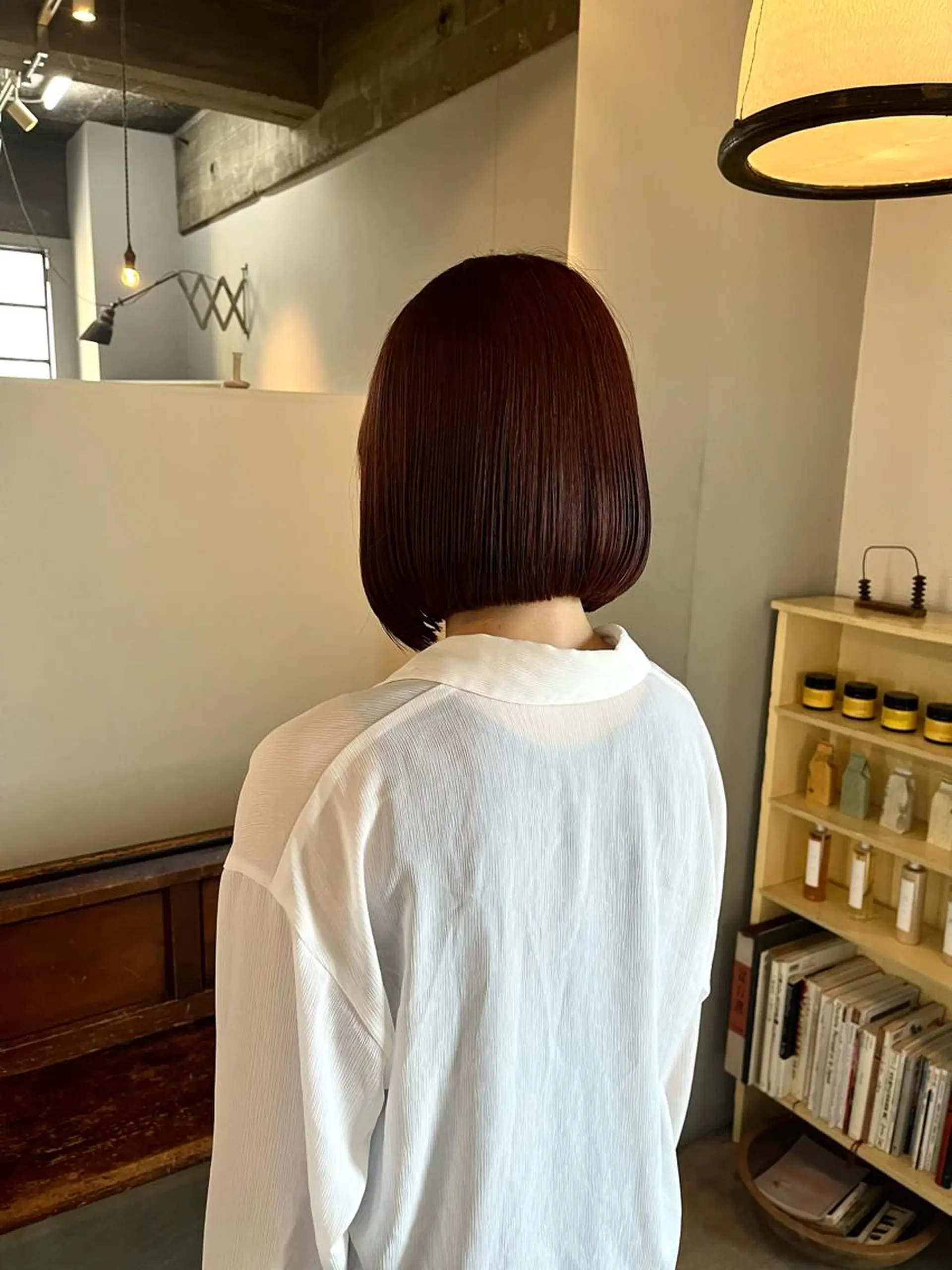 ショート ワンレンボブ ボブ room3 なおこのヘアスタイル