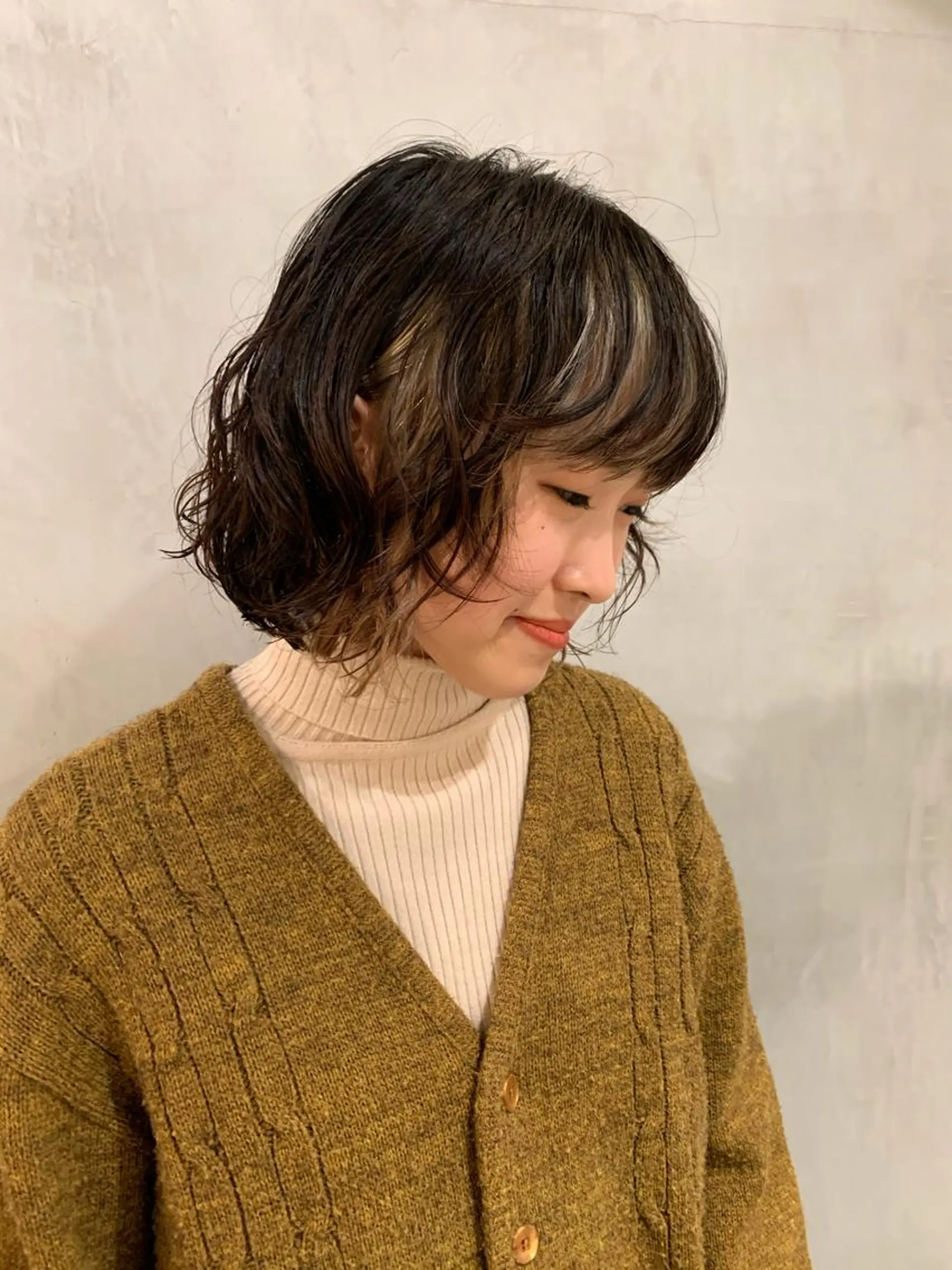 ショート カット パーマ トリートメント アンニュイヘア🪽 ayumiのヘアスタイル