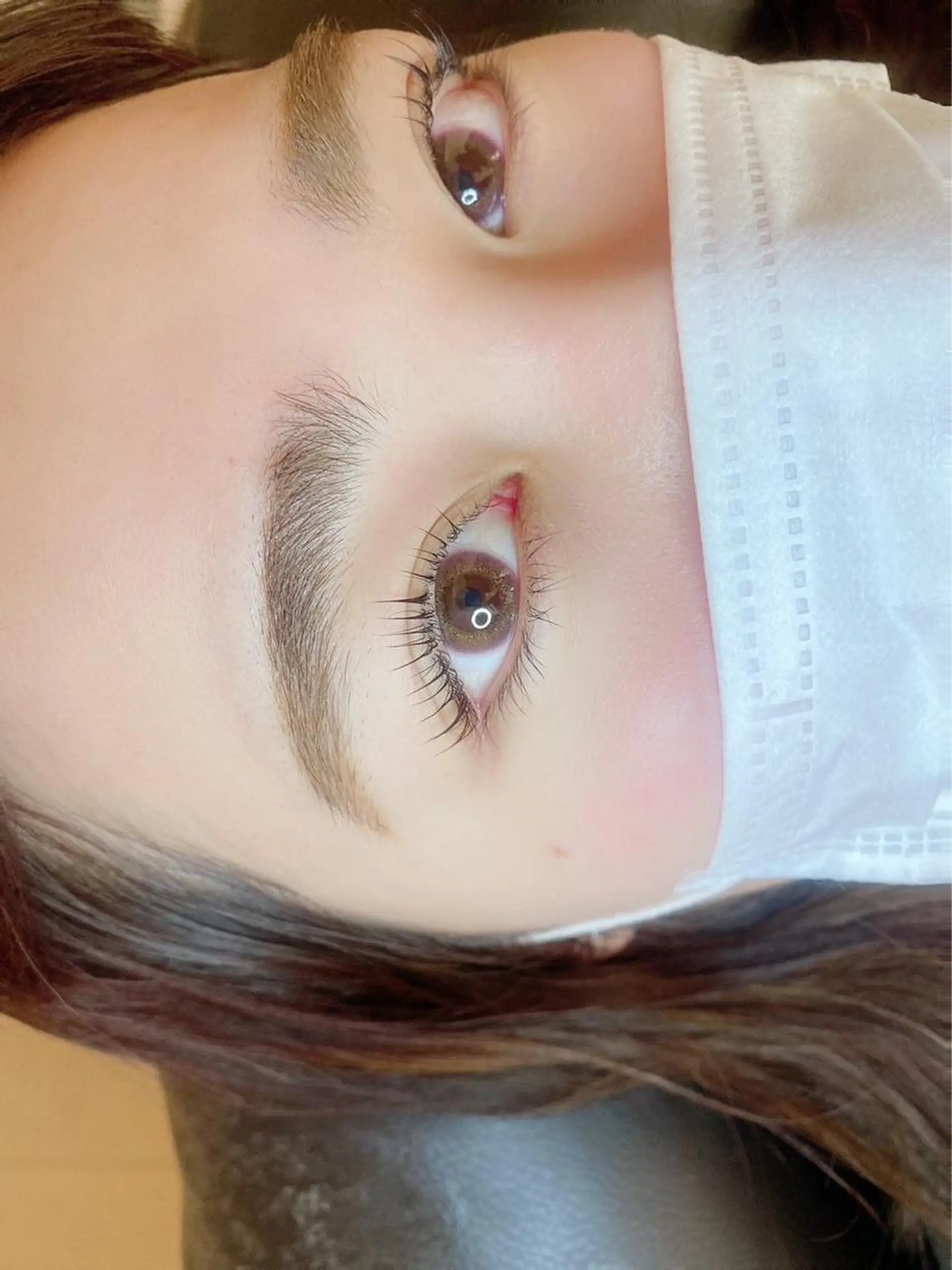 マツエク・マツパ パリジェンヌラッシュリフト 一重×まつ毛パーマ beauty salon ma'am所属・erica💐 ma'amのマツエク・マツパデザイン