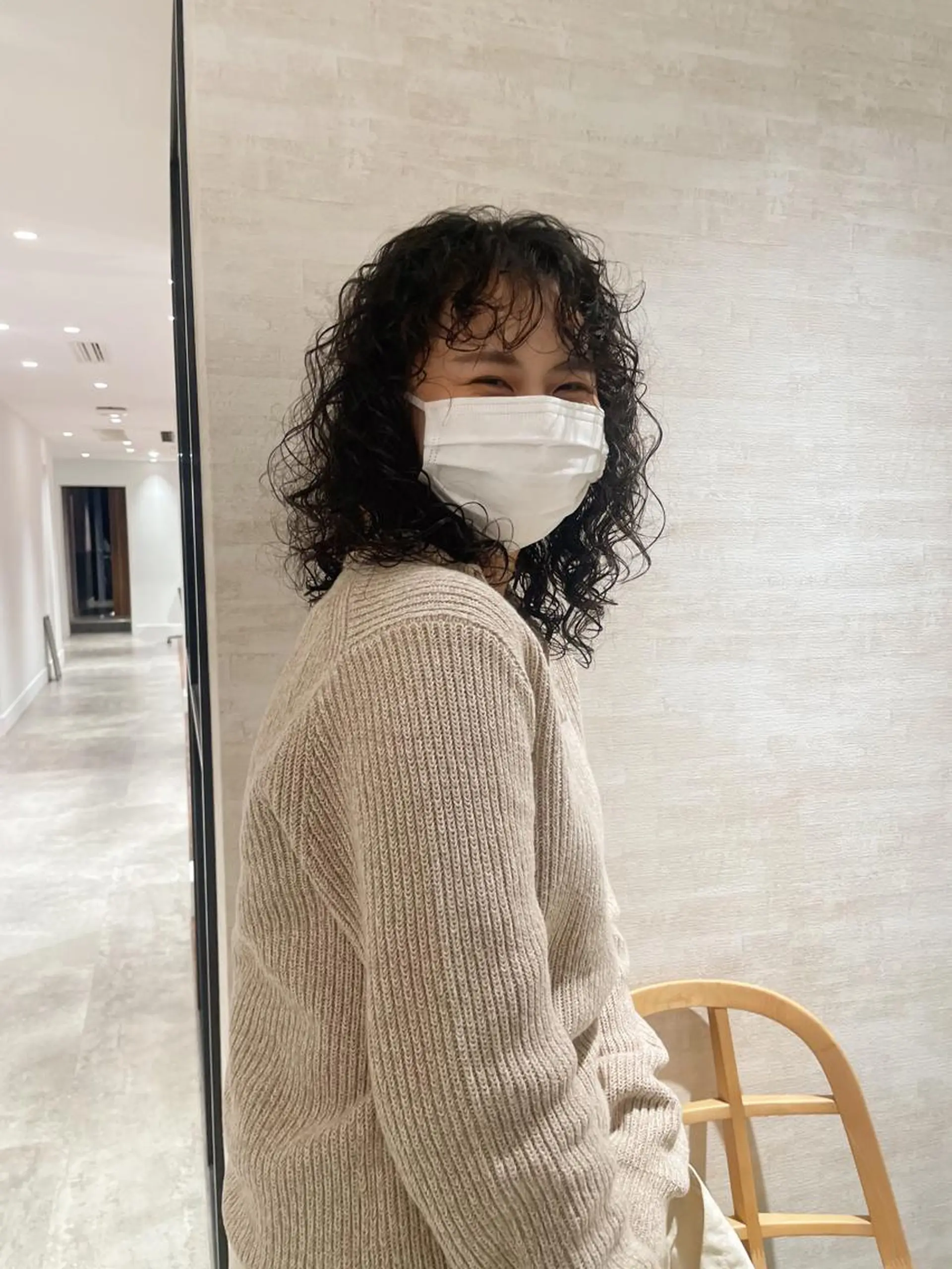 ロング パーマ 高橋 涼香のヘアスタイル