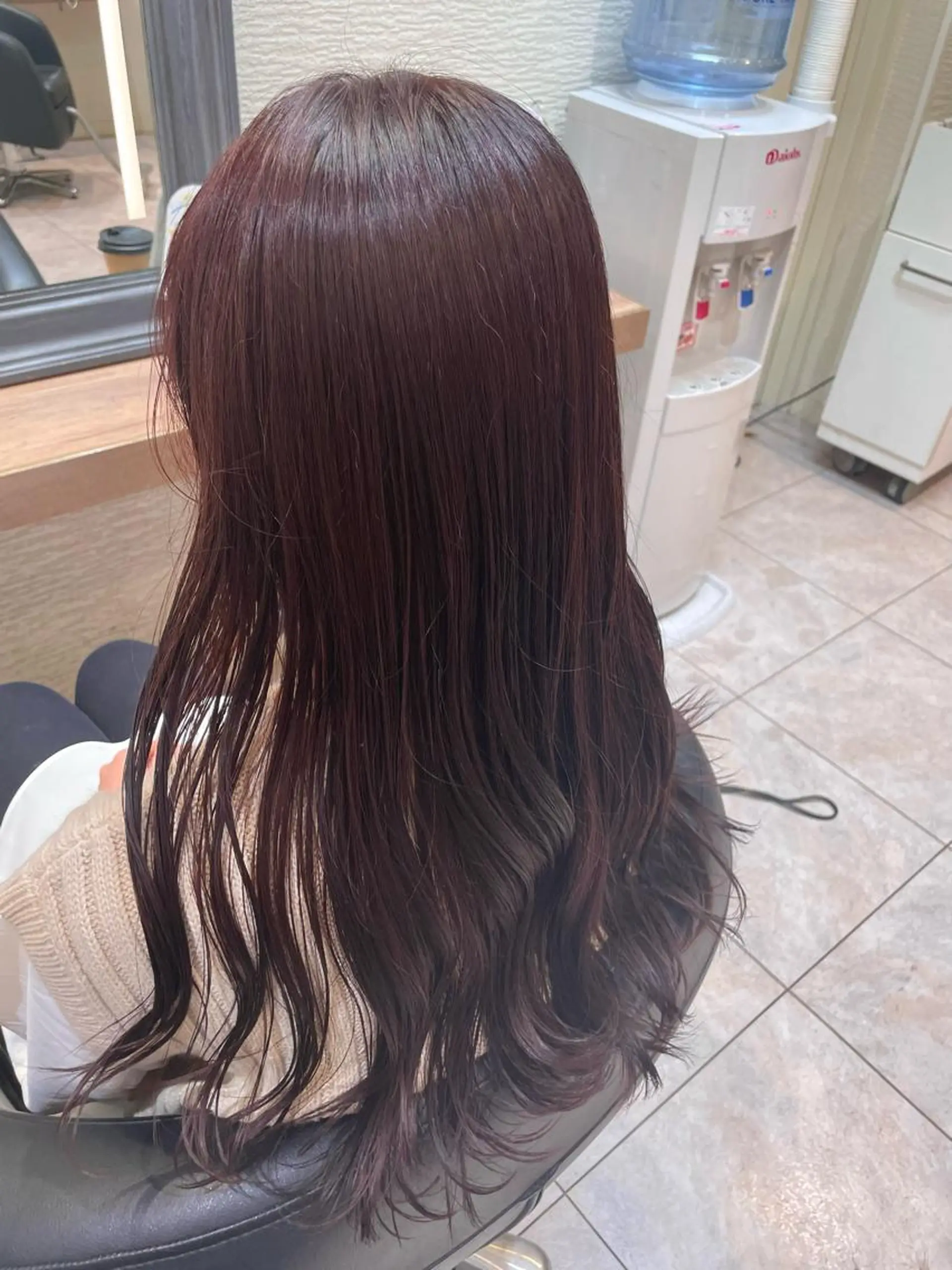 ロング カラー ブラウンカラー カット ヘアカラー トリートメント レイヤー/ハイトーン 🫧‪Erikaのヘアスタイル