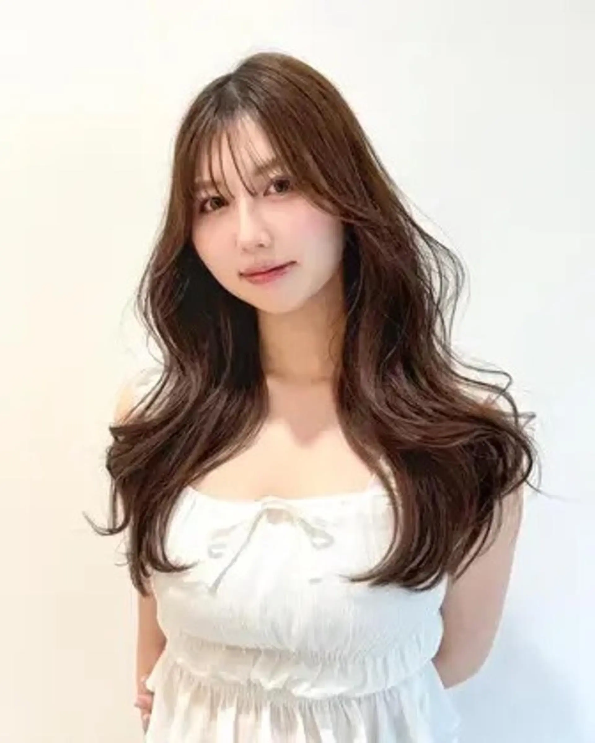 カラー 韓国風🇰🇷透け感 style🥀横浜のヘアスタイル