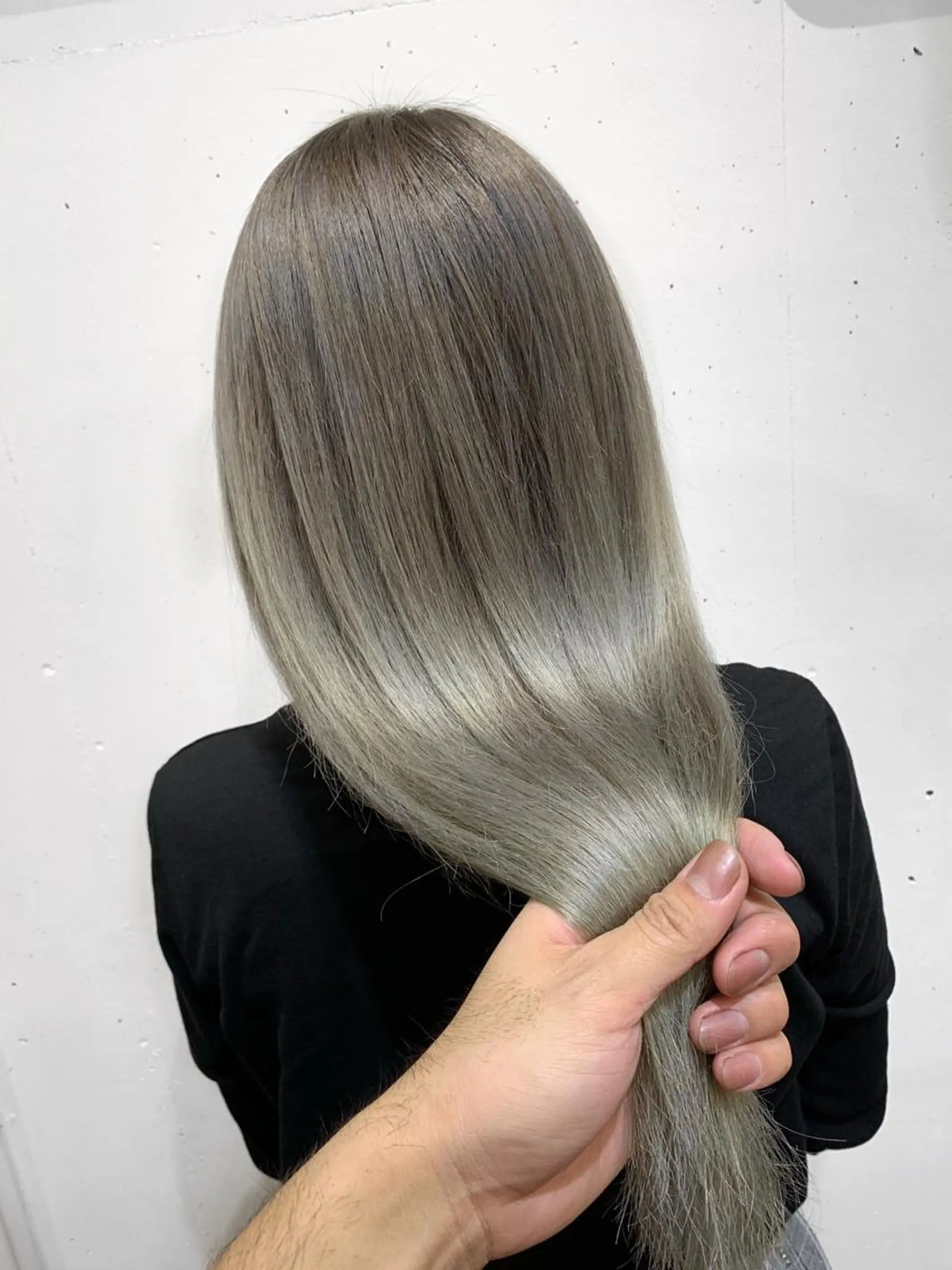 セミロング カラー イルミナカラー ヘアカラー トリートメント ヘッドスパ 🌿海外Style・ KOHEIのヘアスタイル