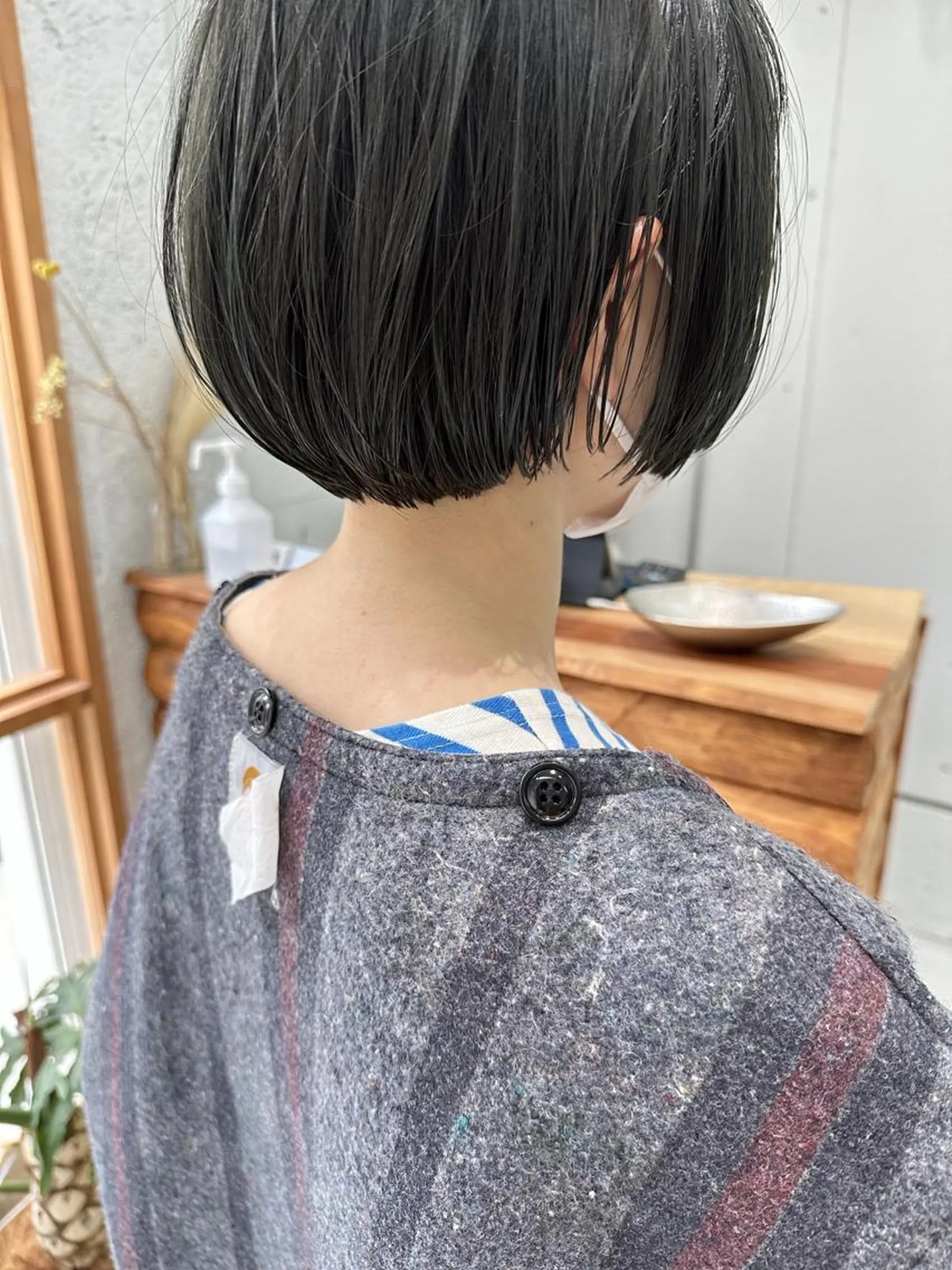 ショート ボブ 伊藤 玄のヘアスタイル
