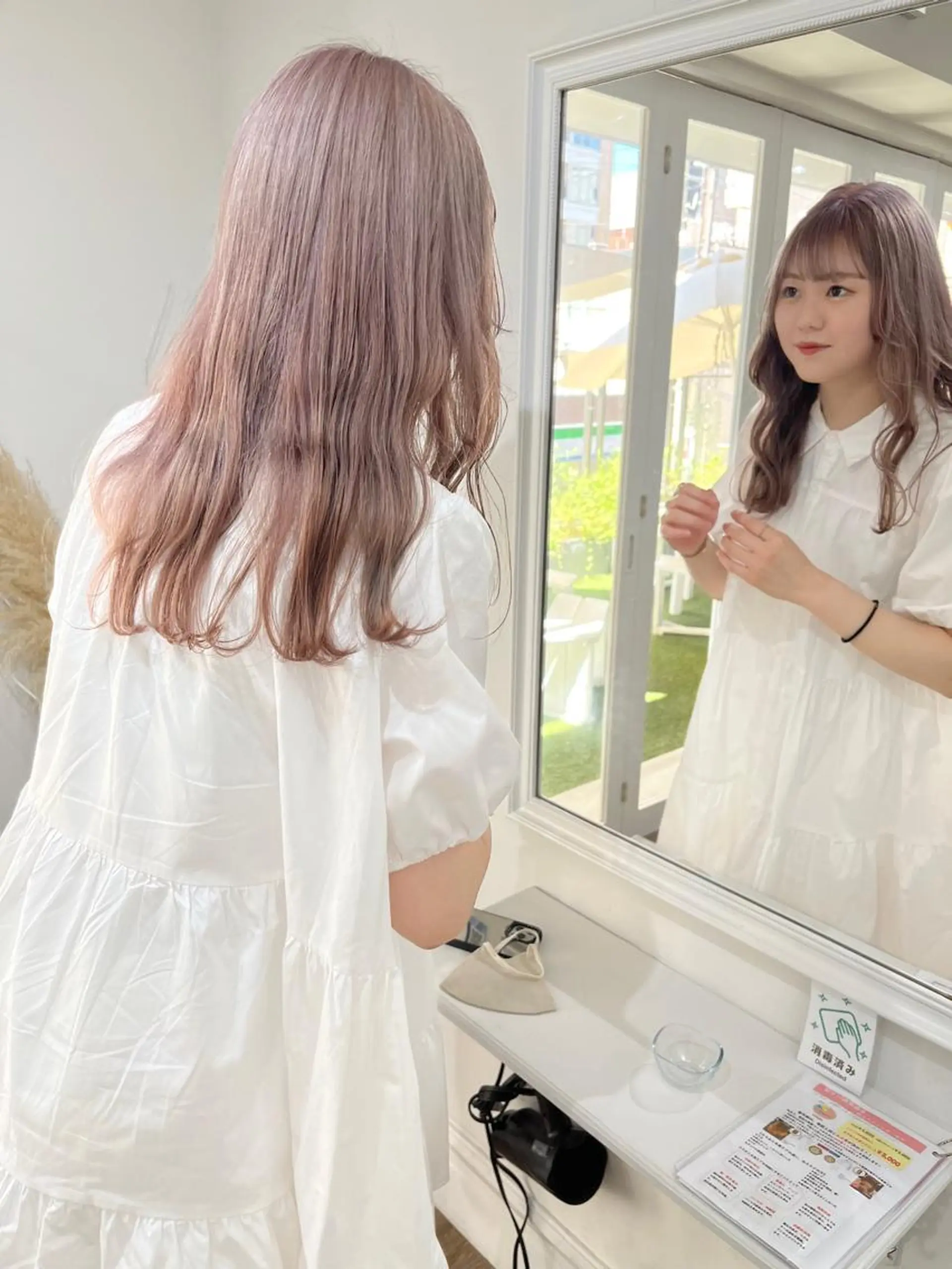 カラー KAYLEE ayanoのヘアスタイル
