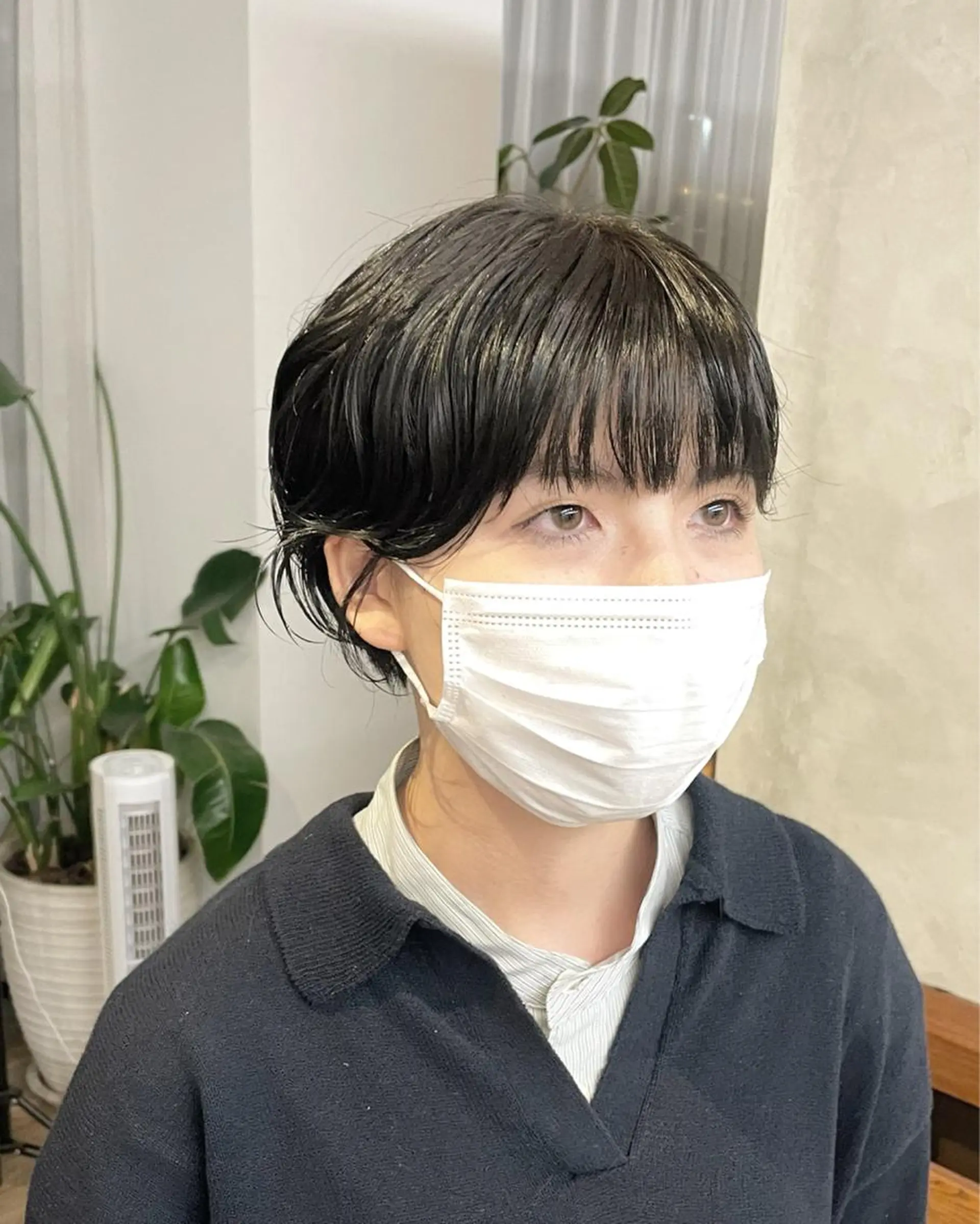 ショート カラー パーマ ヘアアレンジ Saki サキのヘアスタイル