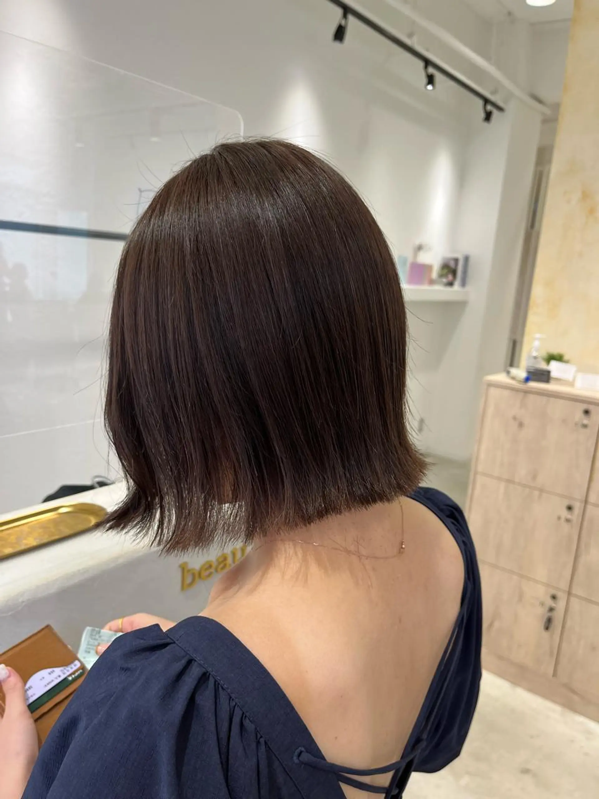 ショート カラー カット ヘアカラー トリートメント ボブ/美髪矯正 /佐藤　奈巳のヘアスタイル