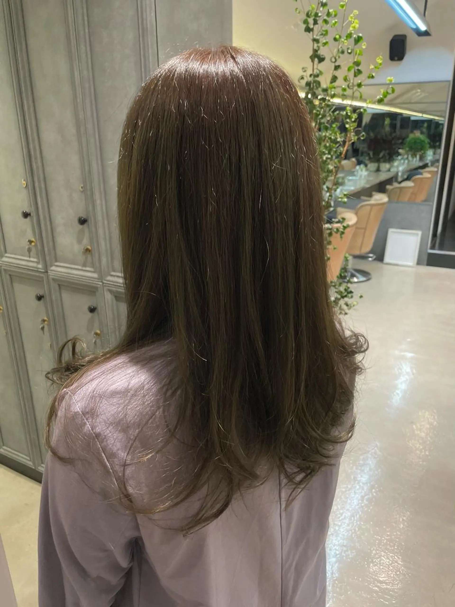 ロング 田中 陽菜乃のヘアスタイル