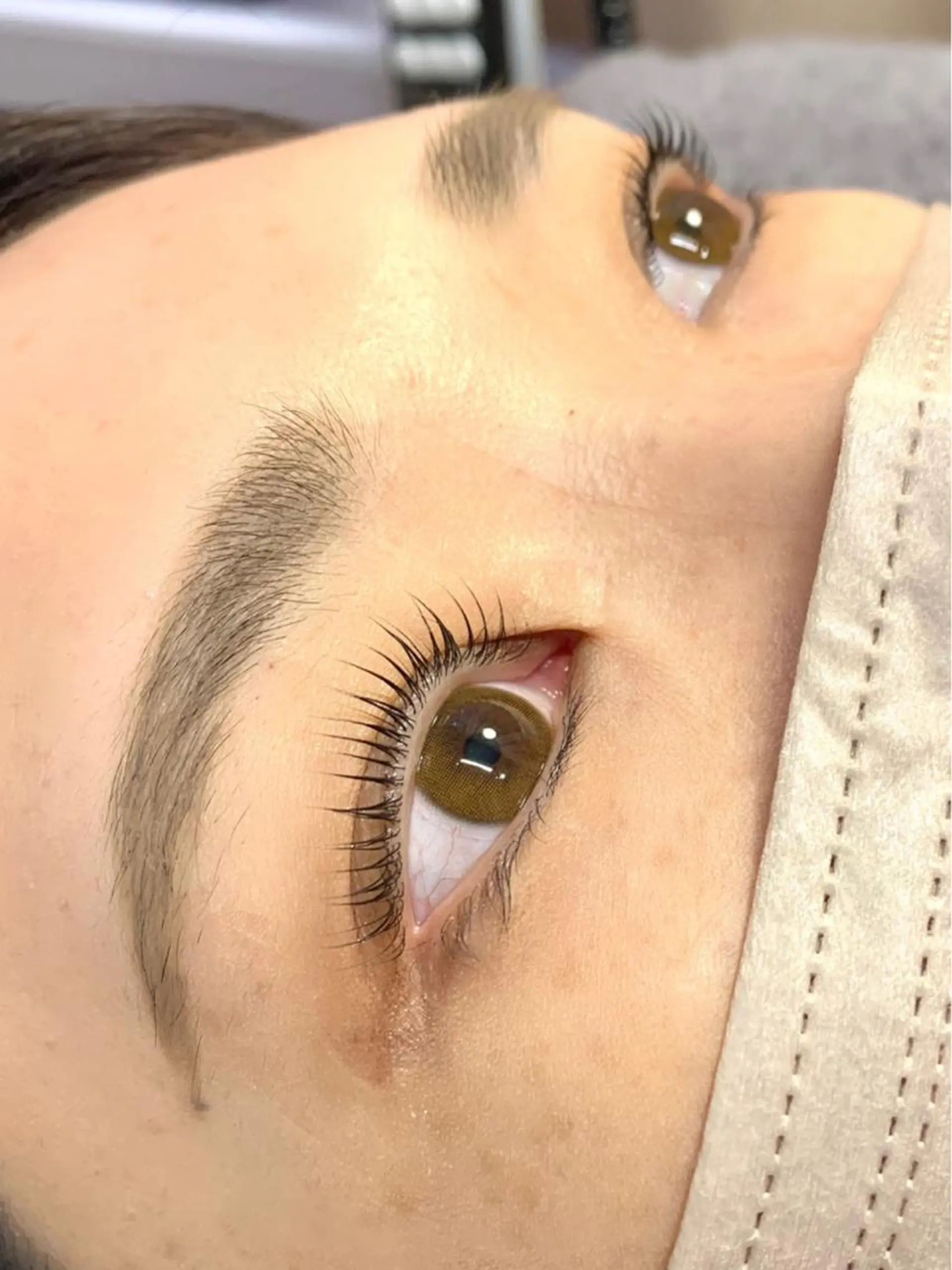 マツエク・マツパ パリジェンヌラッシュリフト BLUE EYES Ebisutaniのマツエク・マツパデザイン