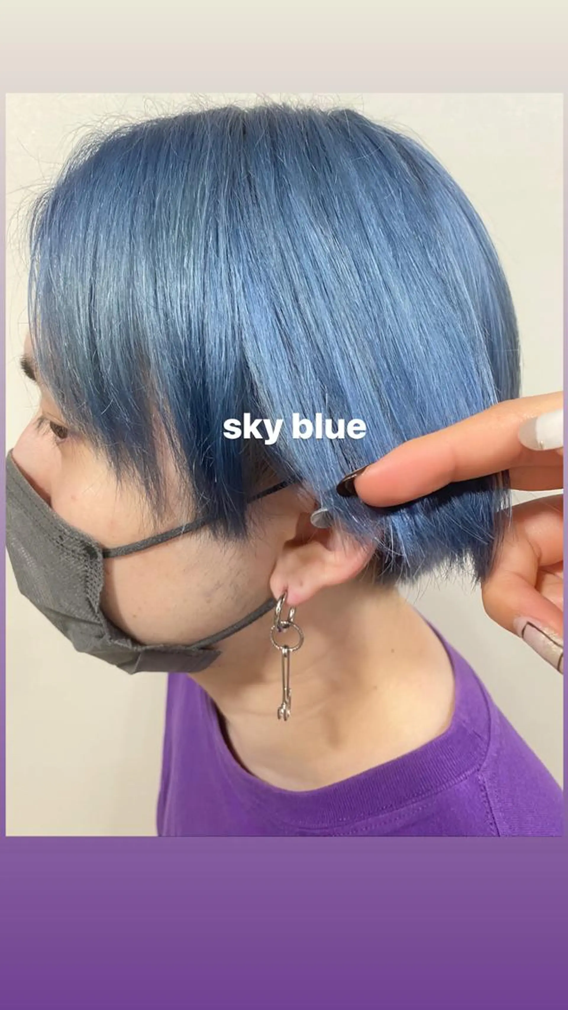 ショート カラー メンズ メンズブリーチ ブリーチ Ami アミのヘアスタイル