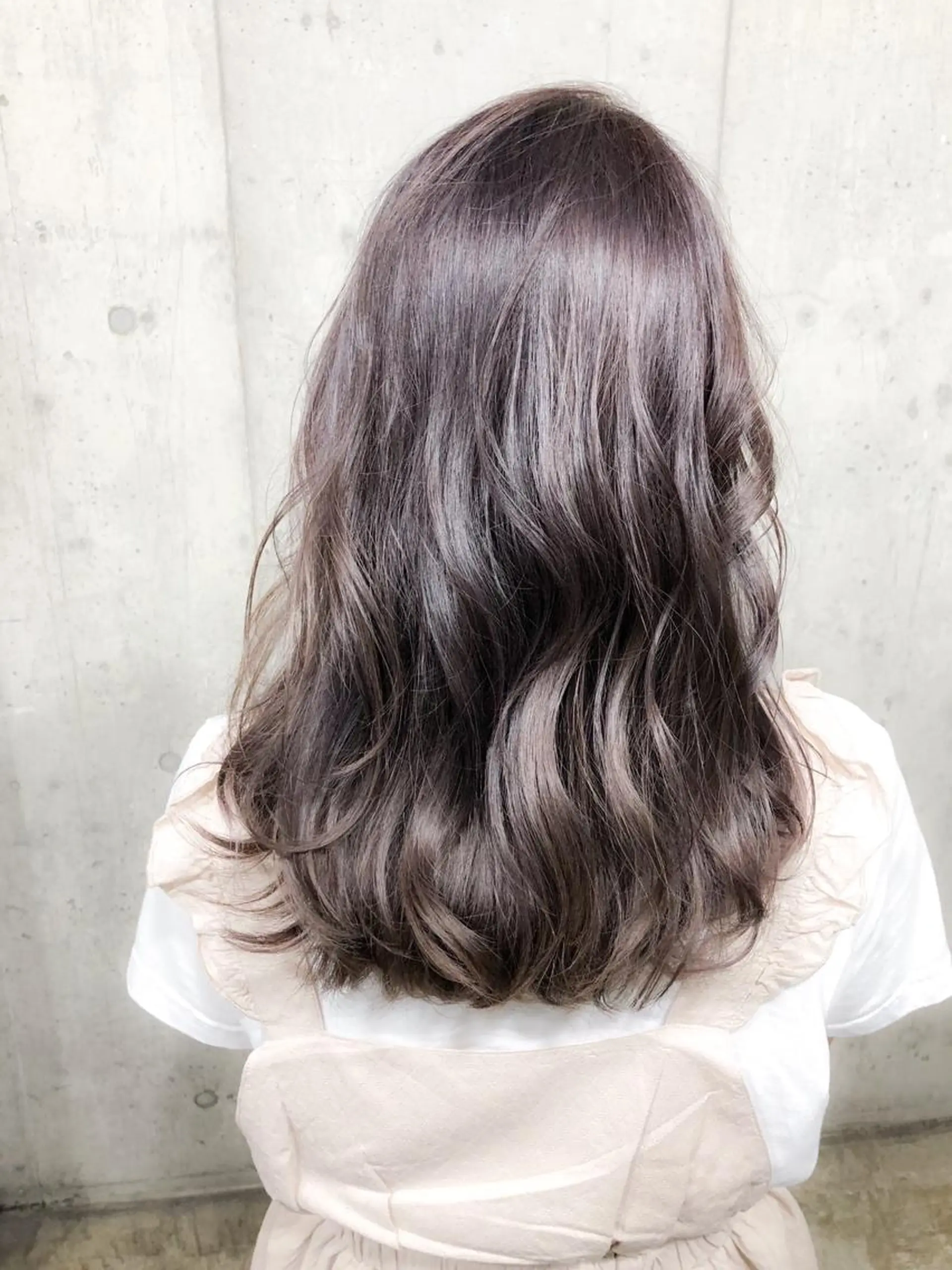 ロング カラー ベージュカラー 北條 優輝のヘアスタイル