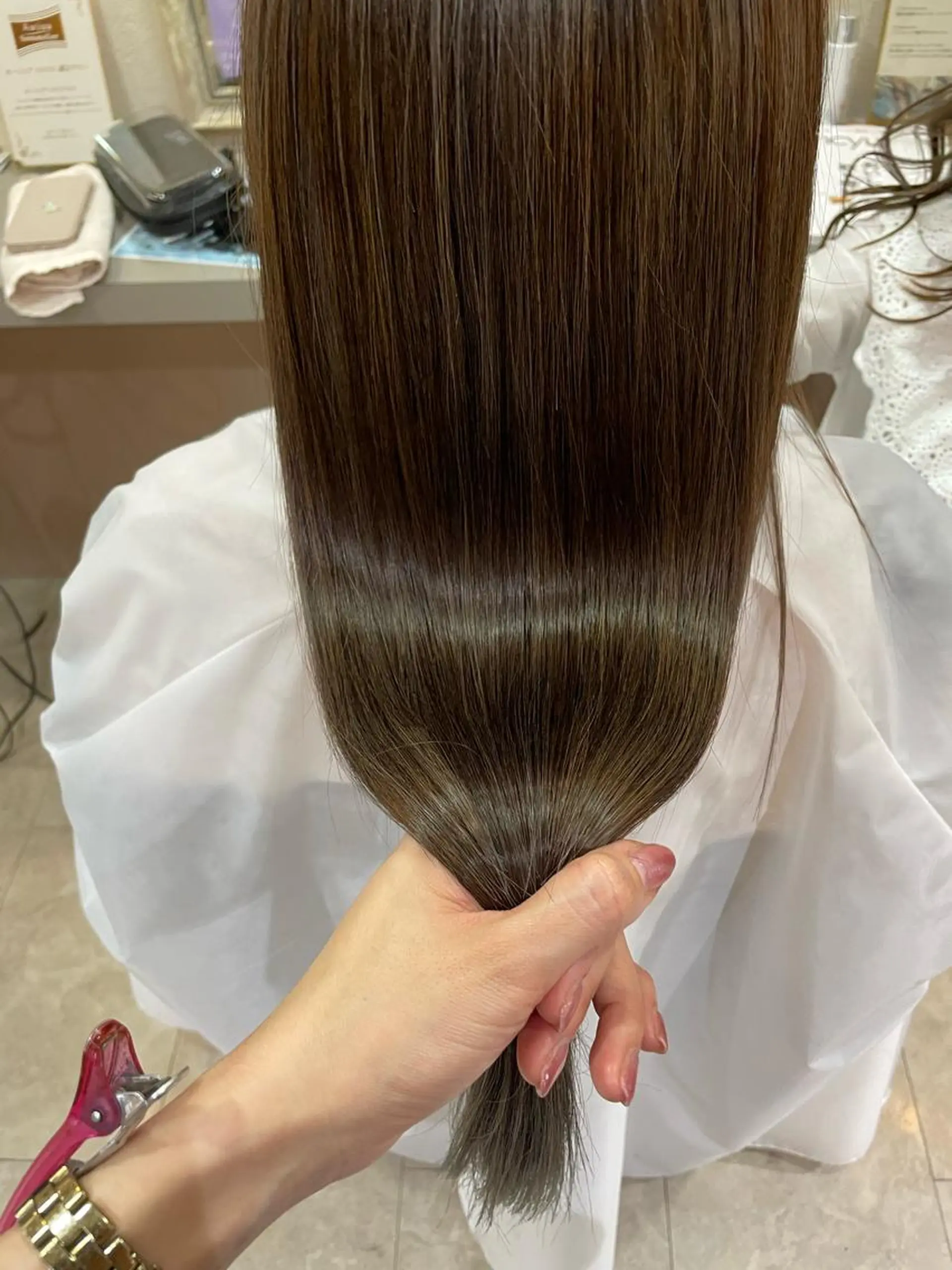 ロング 宮本 佳奈のヘアスタイル