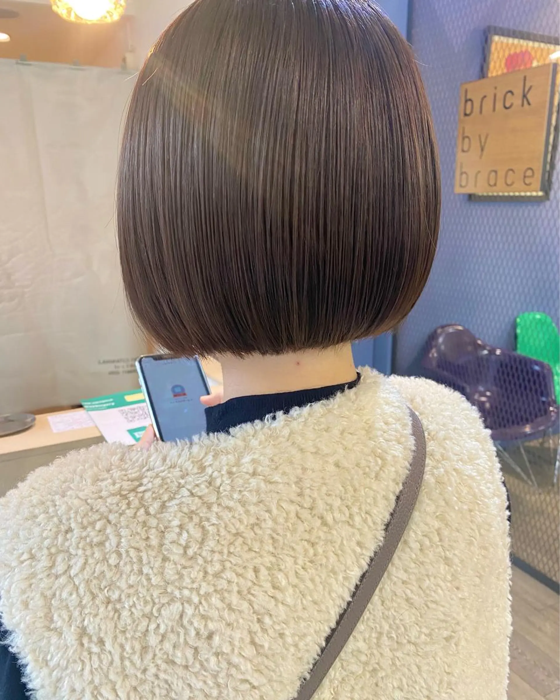 ショート 米元 春奈のヘアスタイル