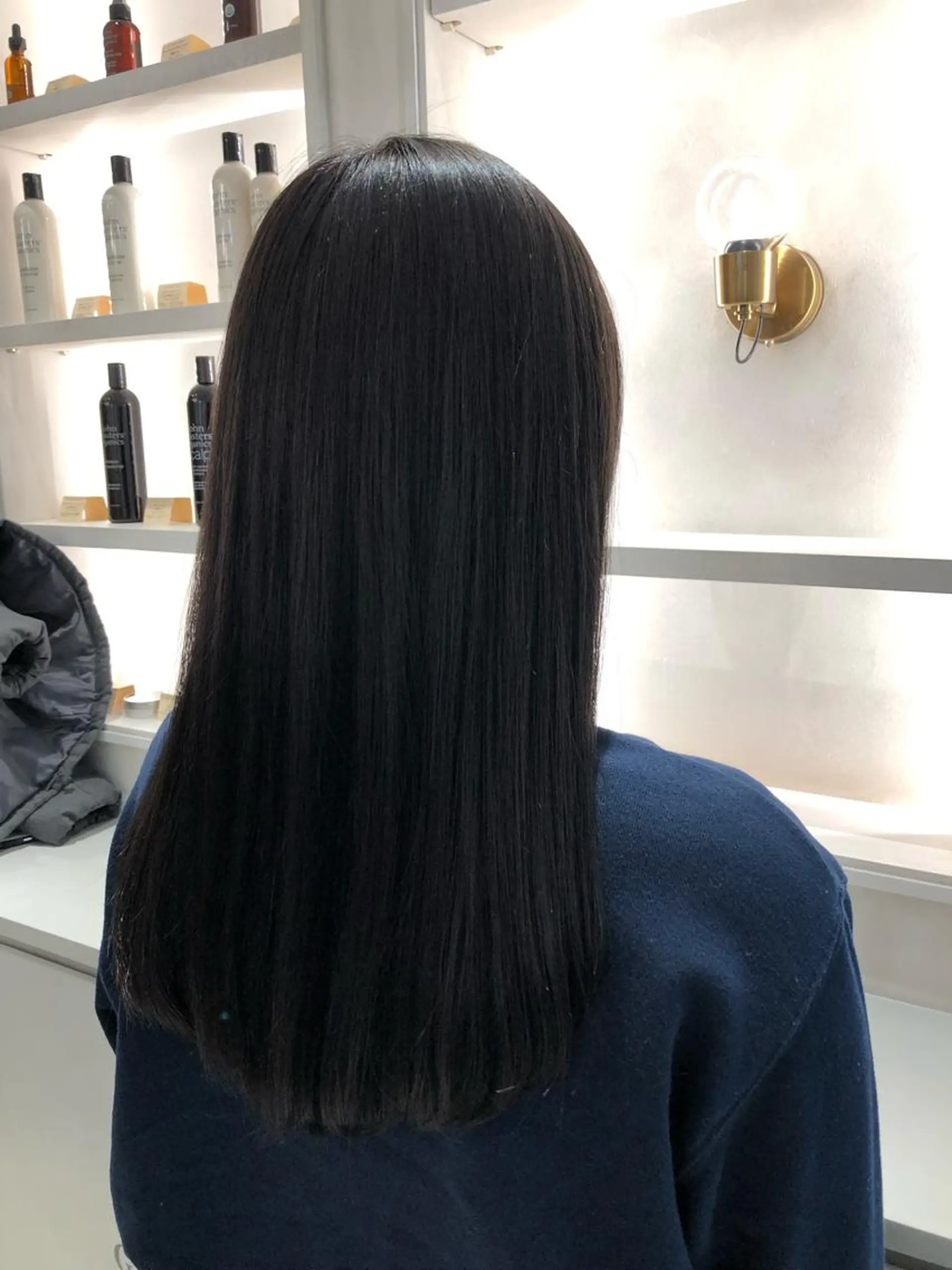 セミロング カラー 天野 涼のヘアスタイル