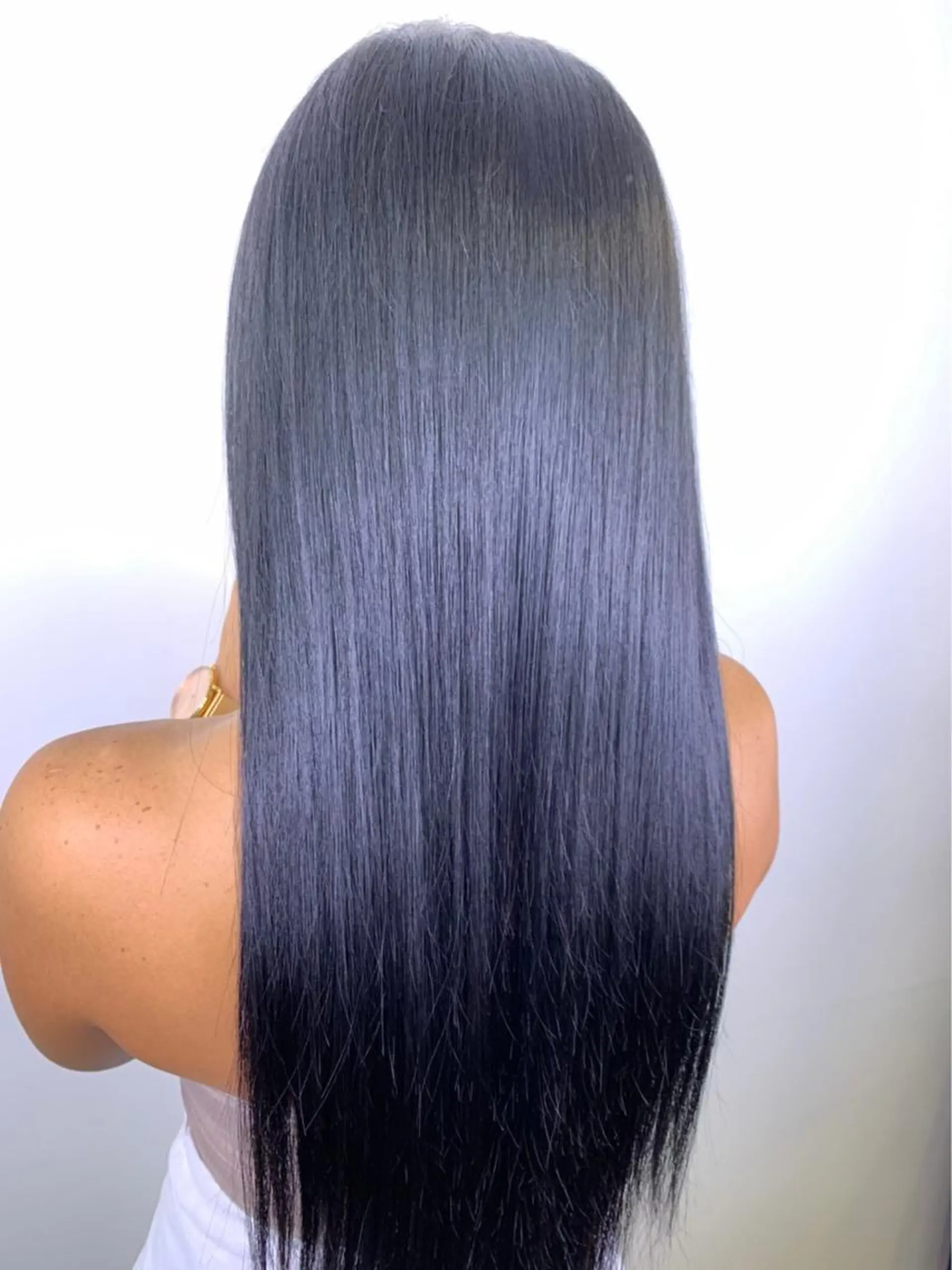 ロング フェードパーマ 新倉幸之助のヘアスタイル