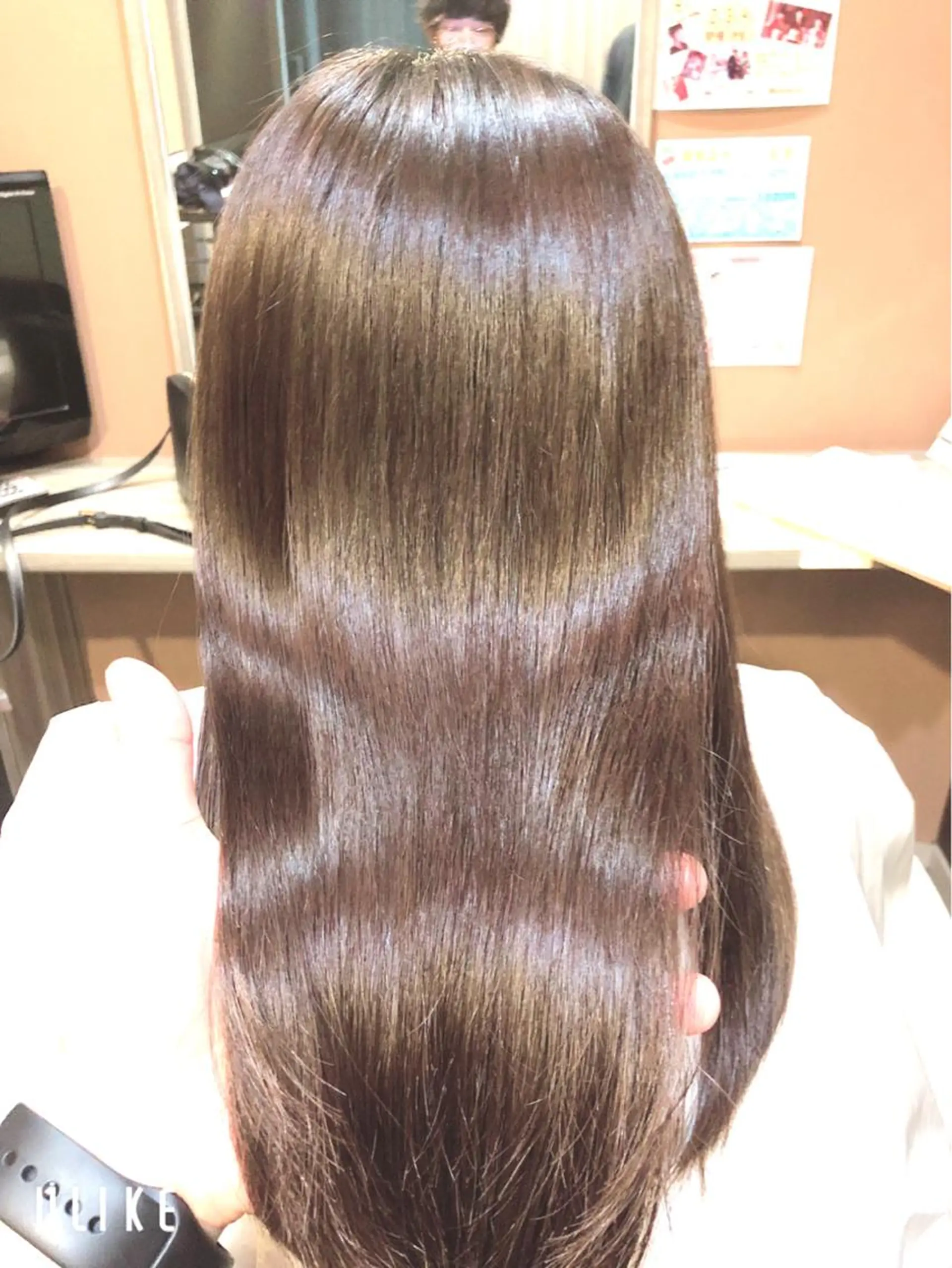 ミディアム パーマ 髪質改善 ヘアカラー トリートメント AI 高田馬場店のヘアスタイル