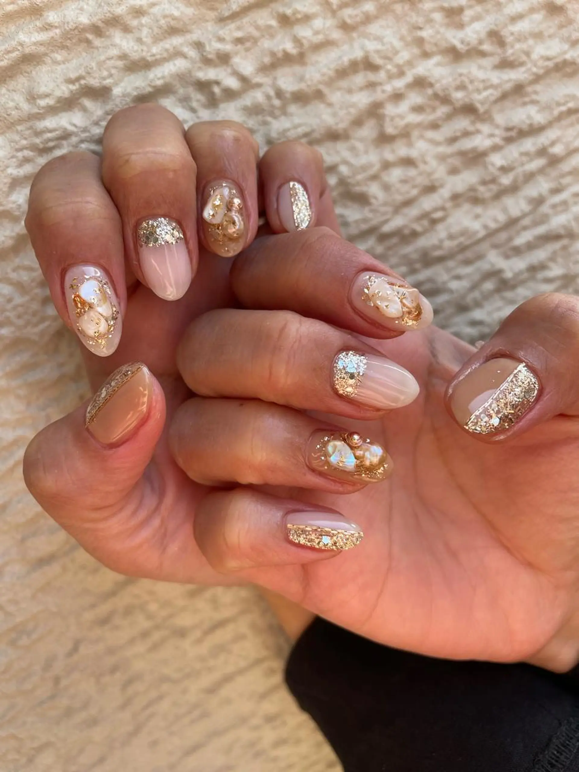 ロング カラー ヘアアレンジ キッズ ネイル マツエク・マツパ アイブロウ 福田 加奈のネイルデザイン