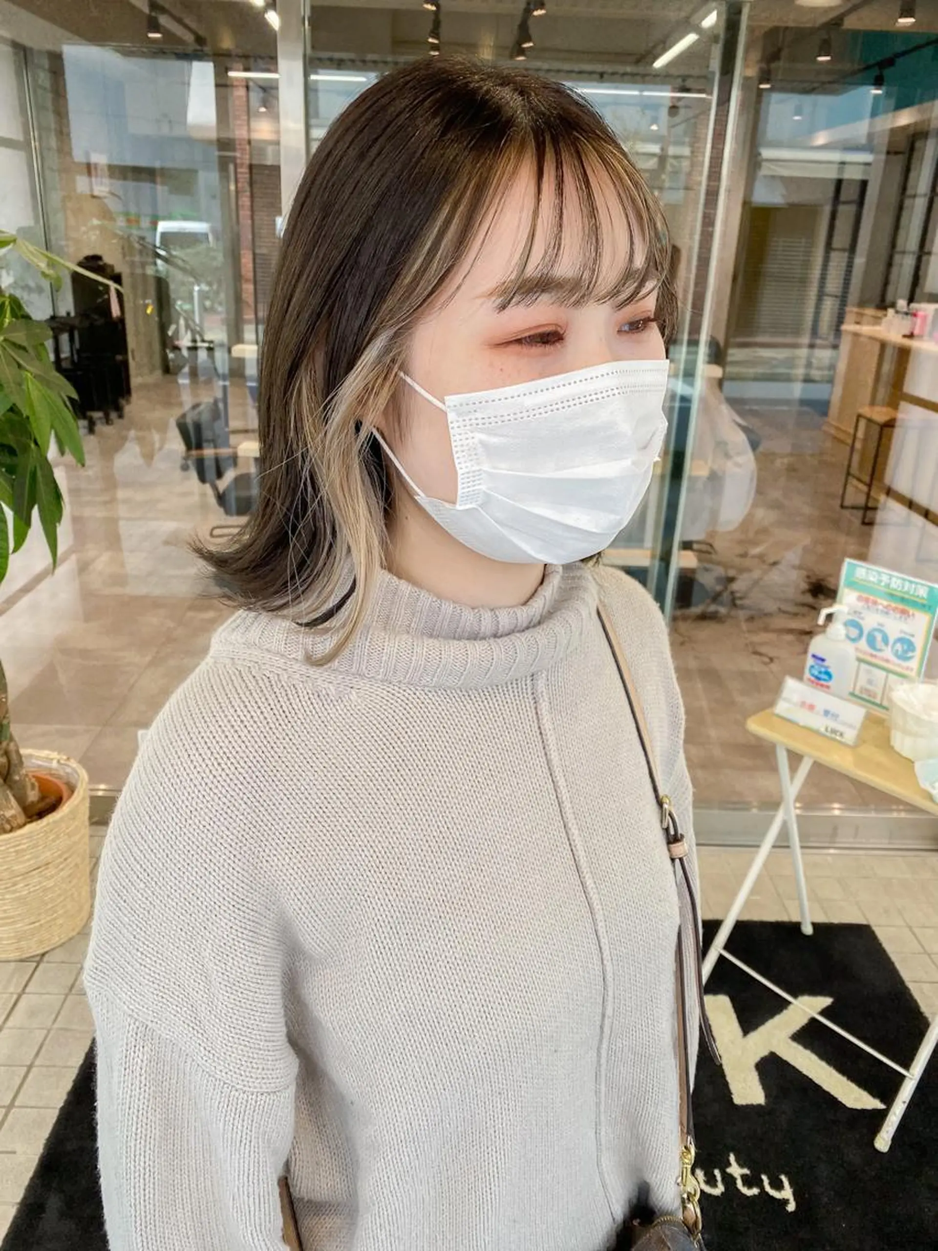 ショート カラー カット ヘアカラー トリートメント 韓国風デザイン 💐MIZUKI💐のヘアスタイル