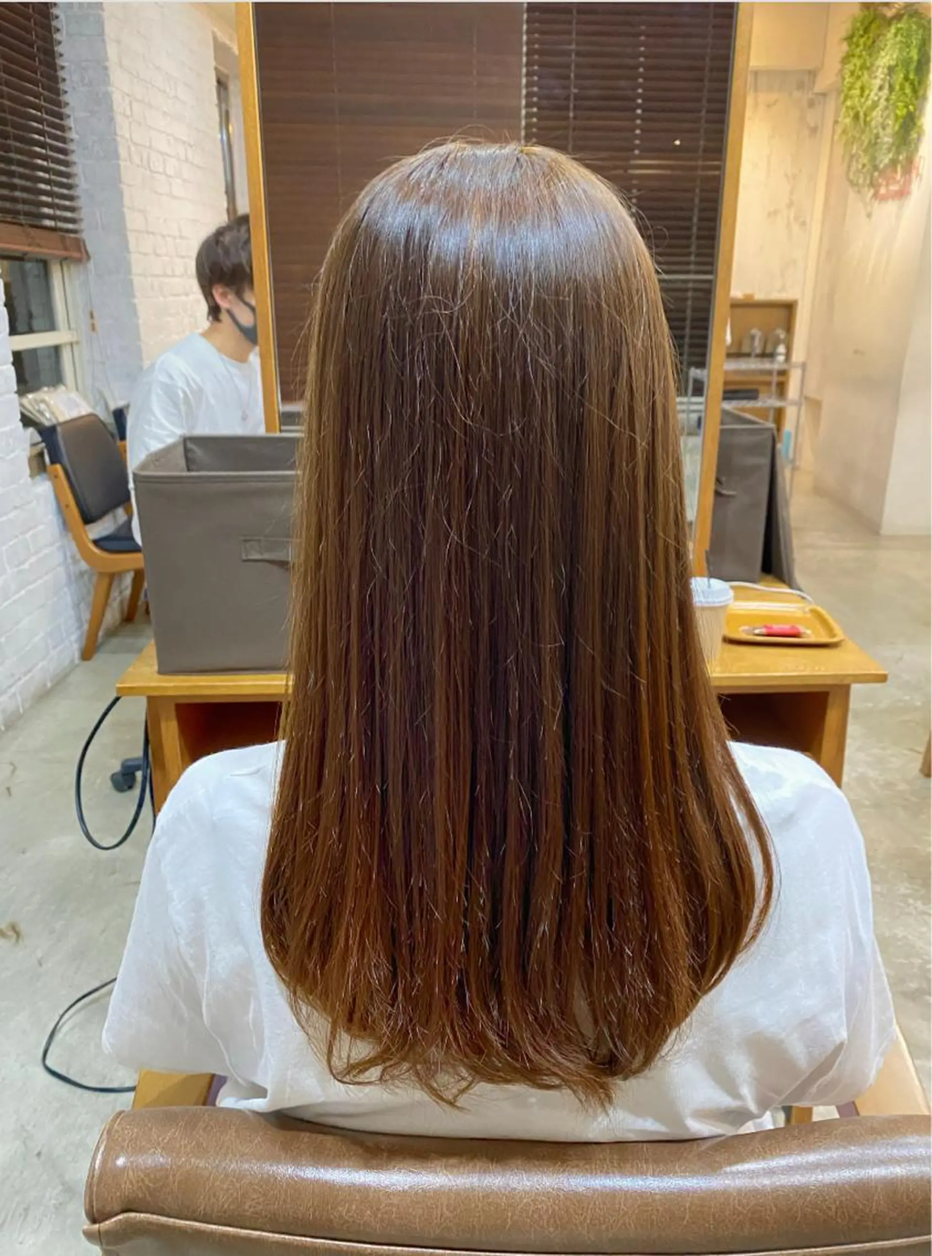ロング カラー ヘアカラー 平野 愛華のヘアスタイル