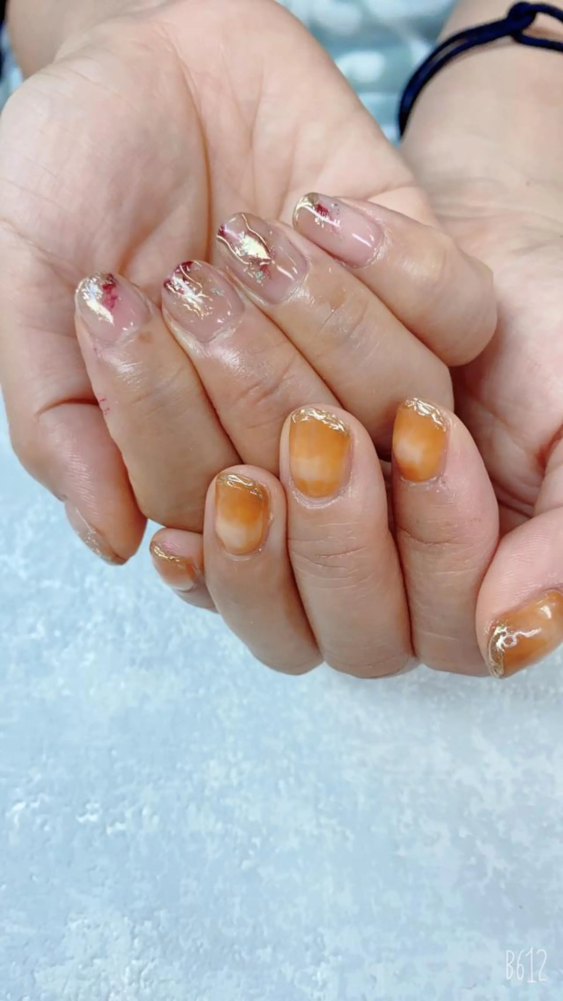 ショート ハンドネイル JNA認定講師🌸 RIEのネイルデザイン