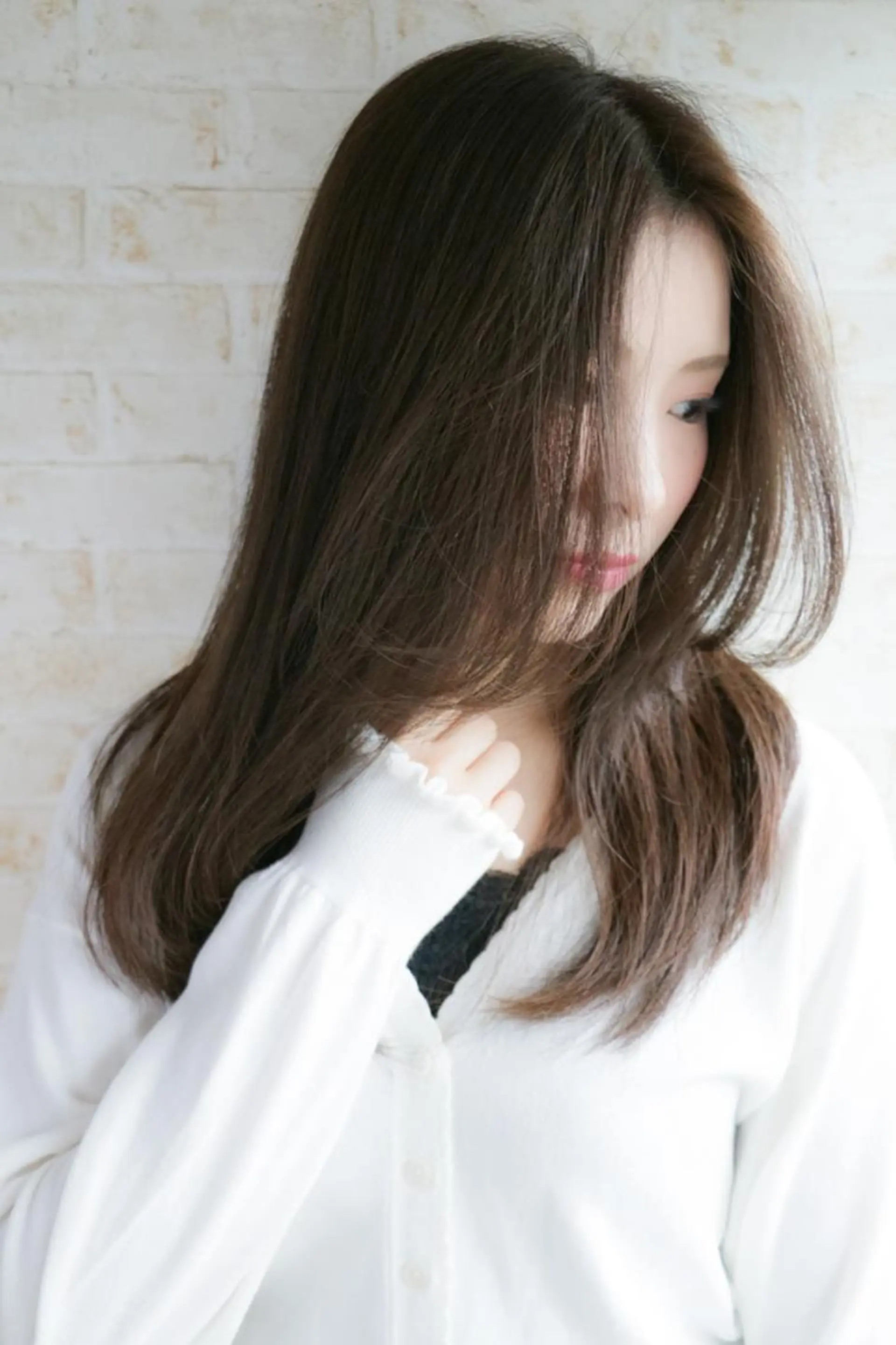 ロング ヘアカラー トリートメント Crystal 船橋のヘアスタイル
