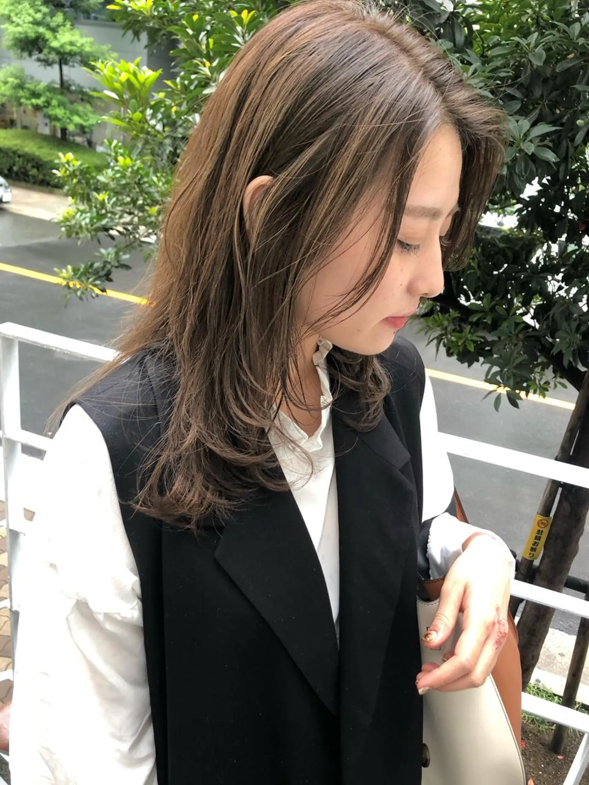 ミディアム メンズ特化美容師 ハスイルイのヘアスタイル