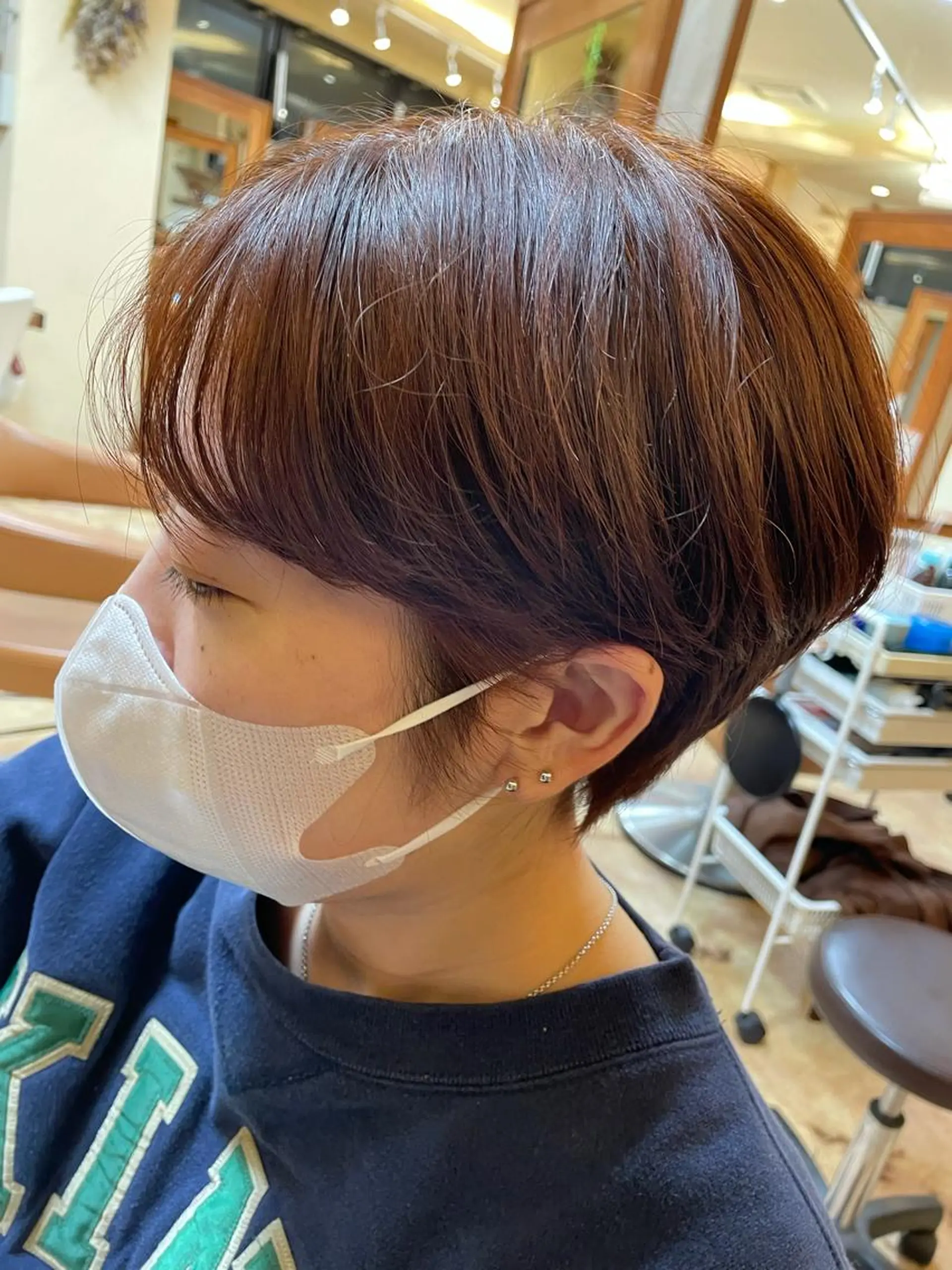 ショート ショートヘア モリオフロムロンドン池袋店所属・冨永 さやかのヘアスタイル