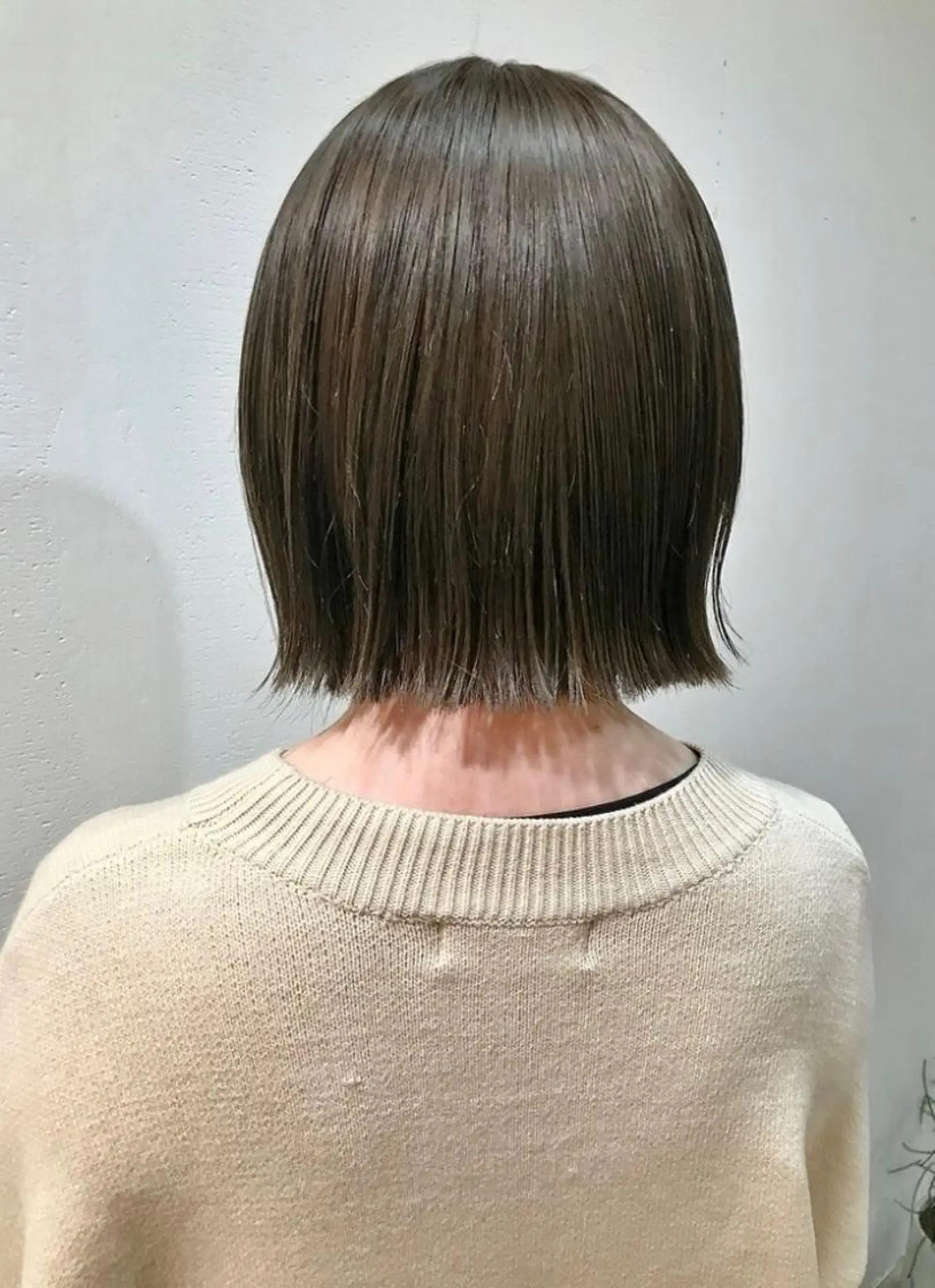 ショート カラー グレージュ カーキグレージュ 暖色カラー/天神/ ヘイマサクラのヘアスタイル