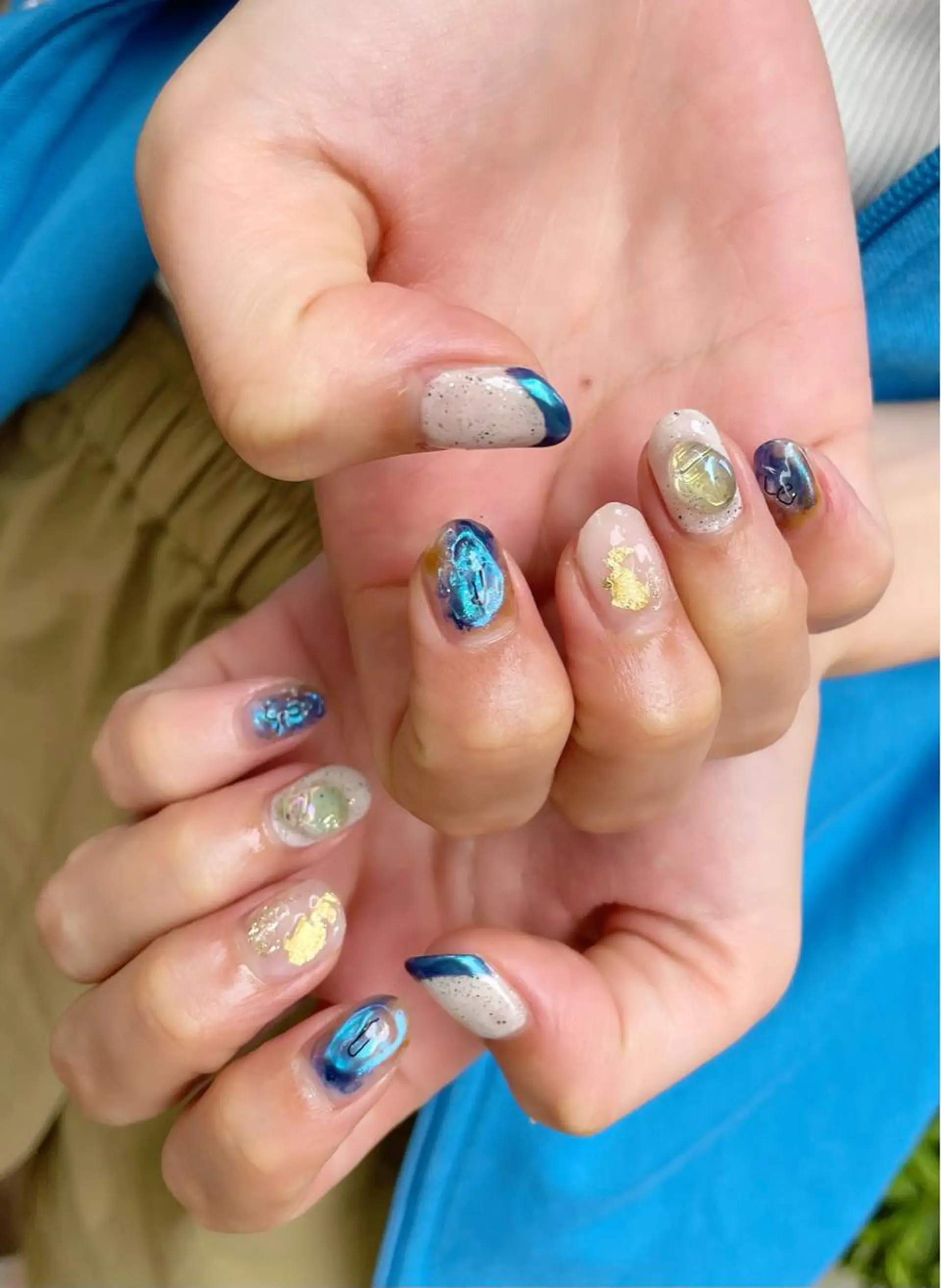 ネイル 夏ネイル ハンドネイル ROCCO nailのネイルデザイン