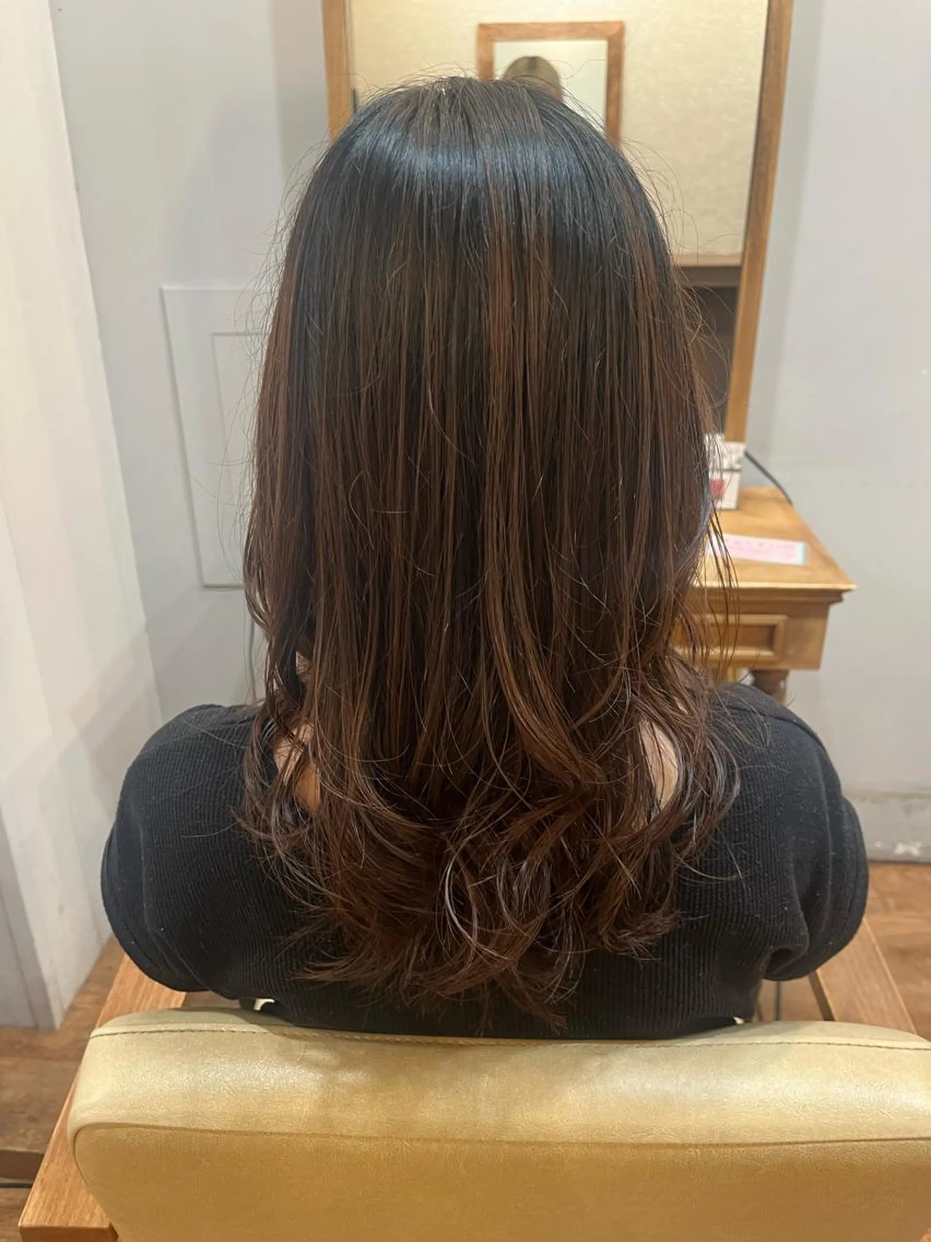 ロング 韓国風ヘア レイヤーカット ✿ すずかのヘアスタイル