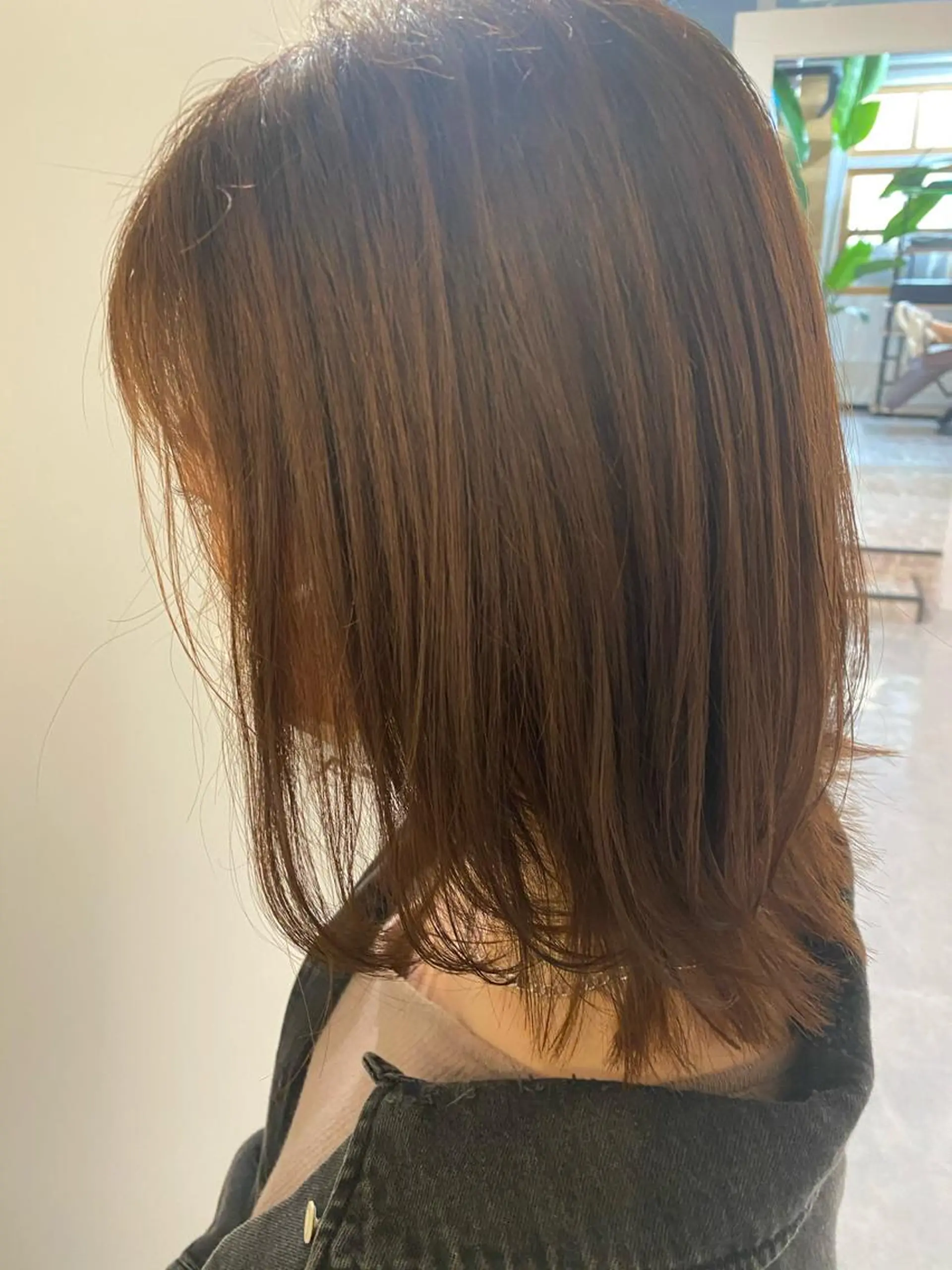 セミロング カラー 外ハネヘア カット ヘアカラー トリートメント CARICIA🌱 masaeのヘアスタイル