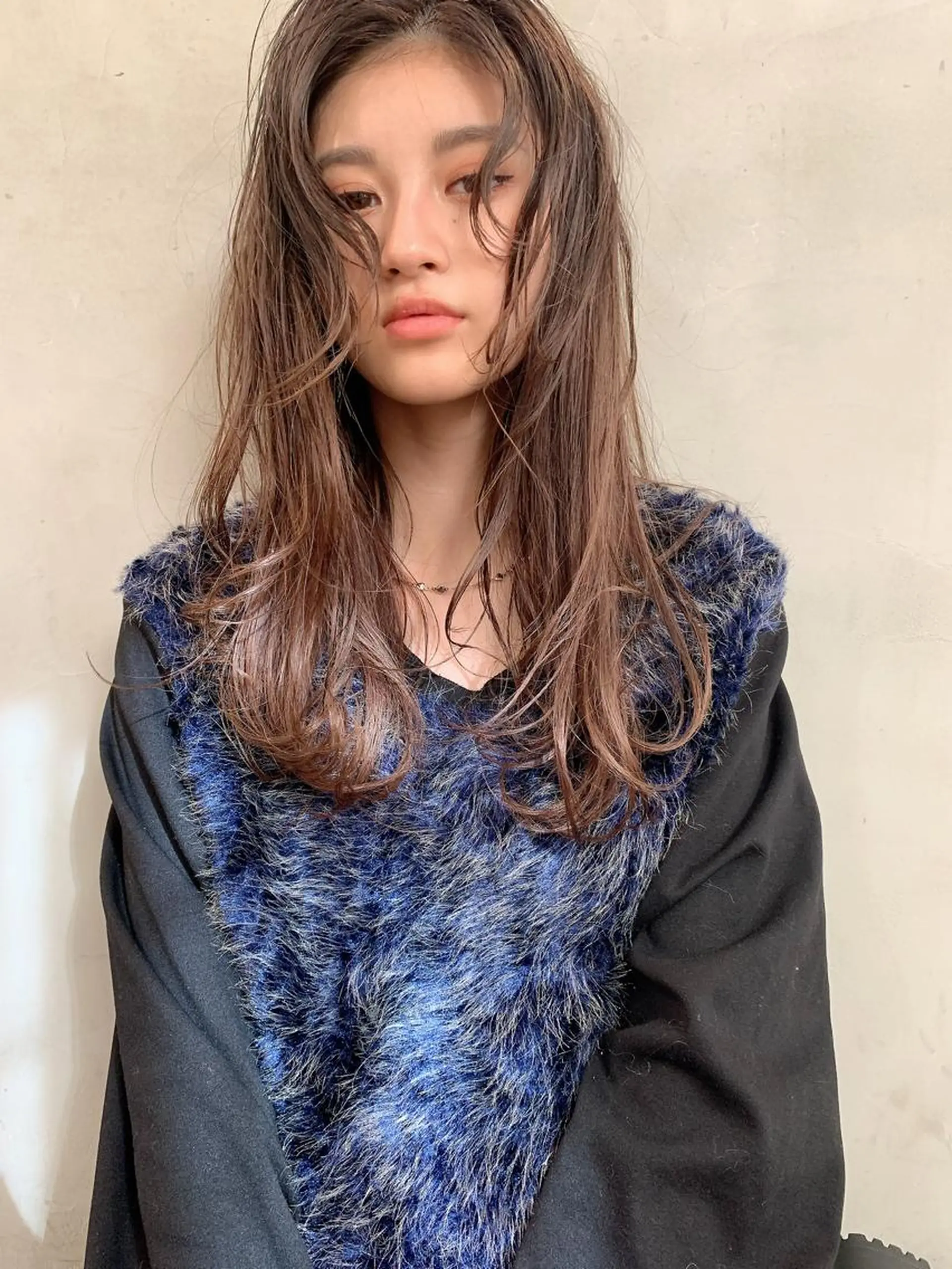 ロング 小顔レイヤー×コンパ クトボブ/林隆平のヘアスタイル