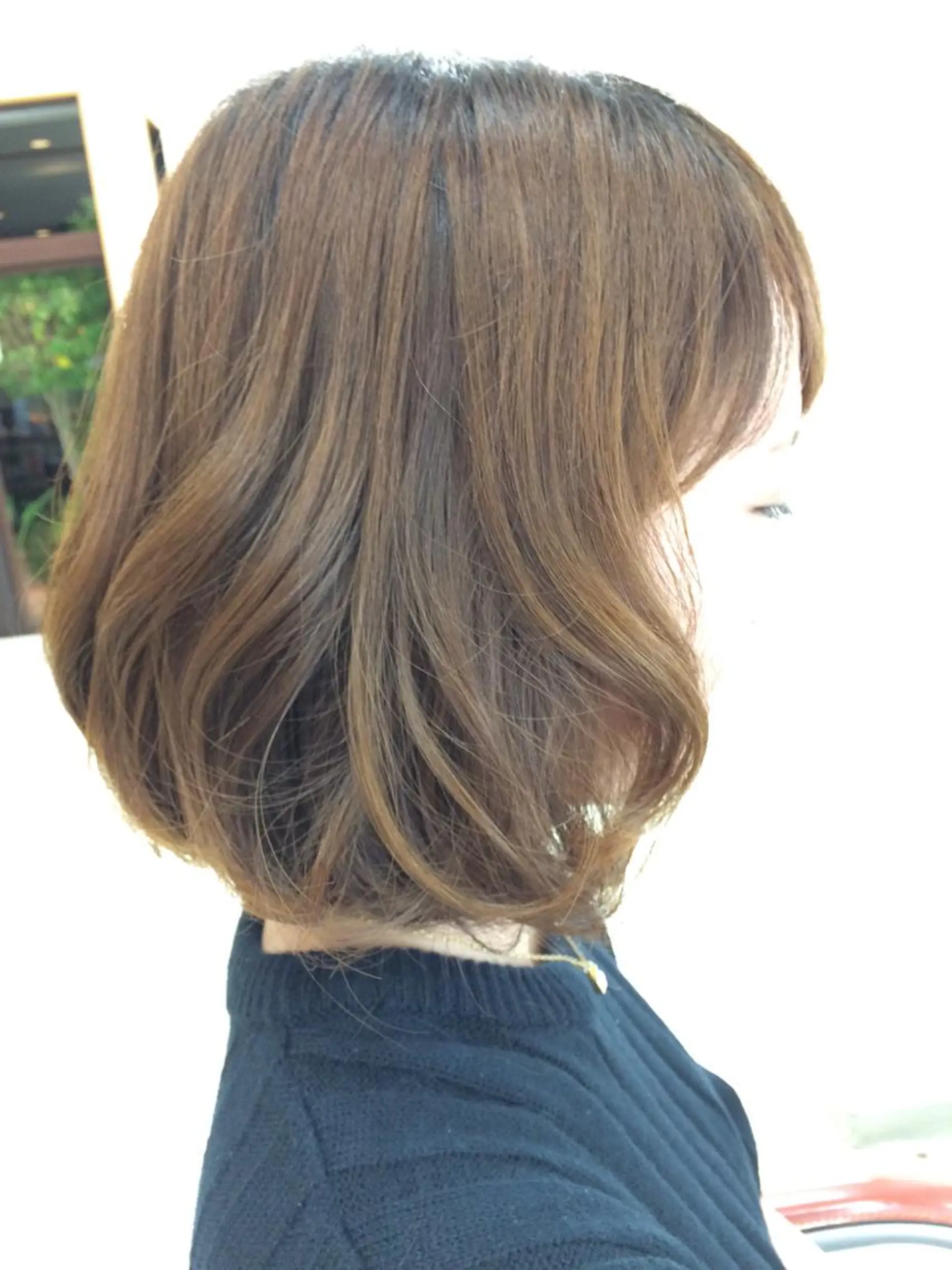 ショート ワンレンボブ ボブ いけだ ゆうのヘアスタイル