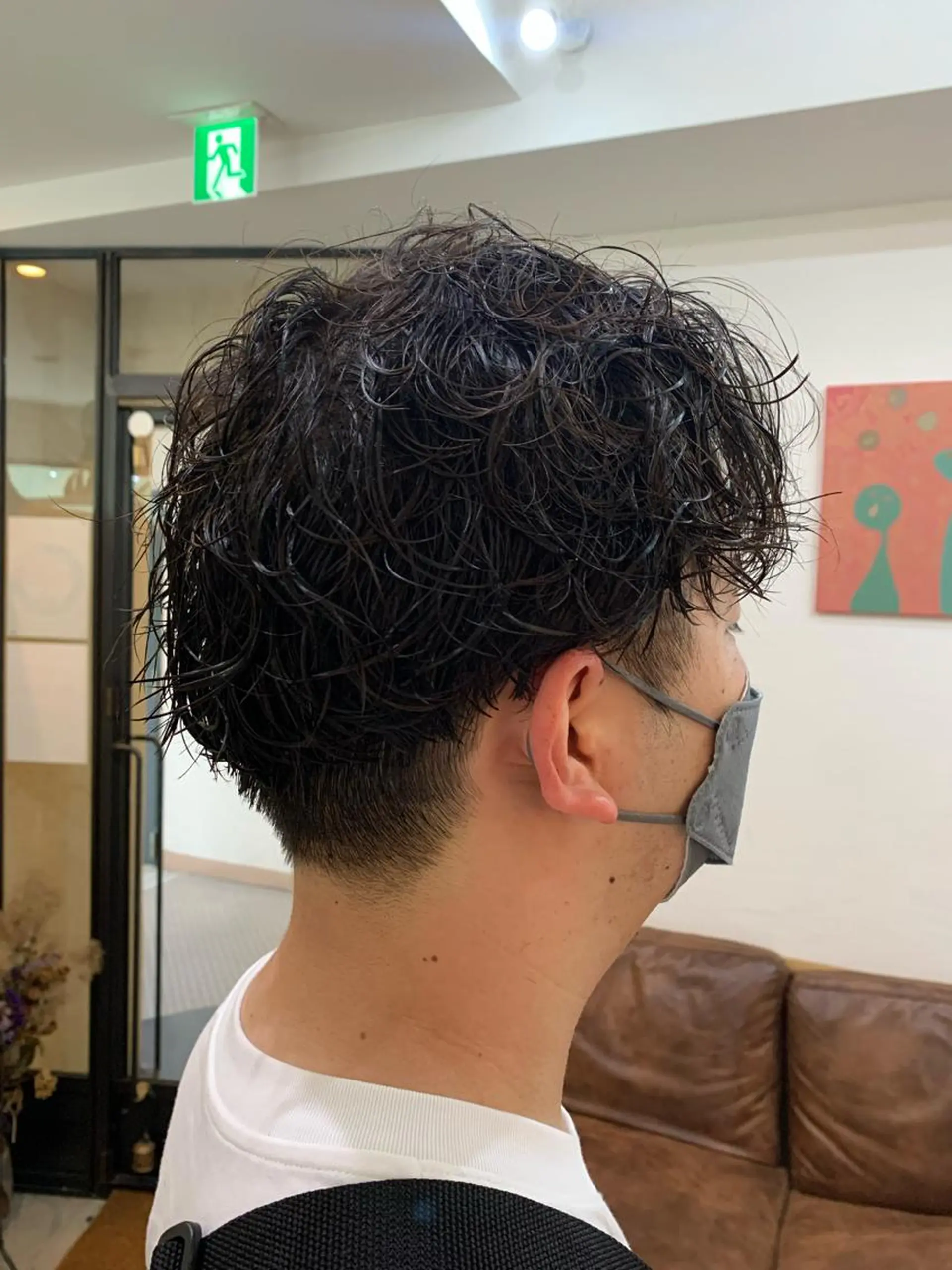 ショート カット パーマ dekujin【ジェクイン】所属・角戸 りおのヘアスタイル