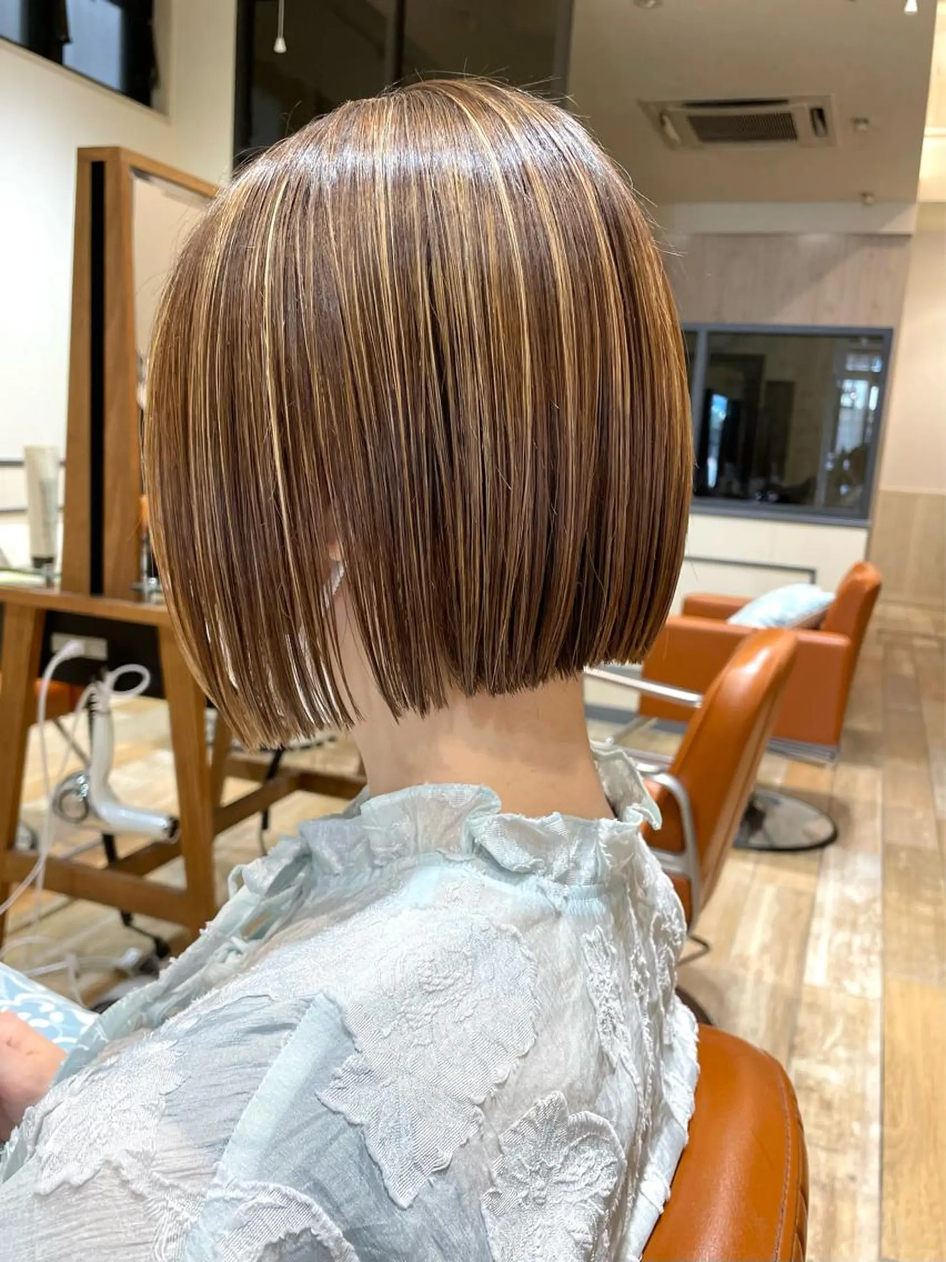 カラー ヘアカラー 須藤 向日葵のヘアスタイル