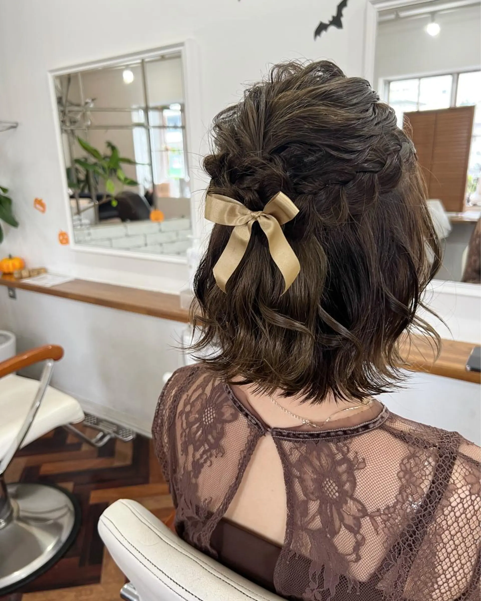 ヘアアレンジ ハーフアップ ヘアセット フラム所属・WATANABE MISAKIのヘアスタイル