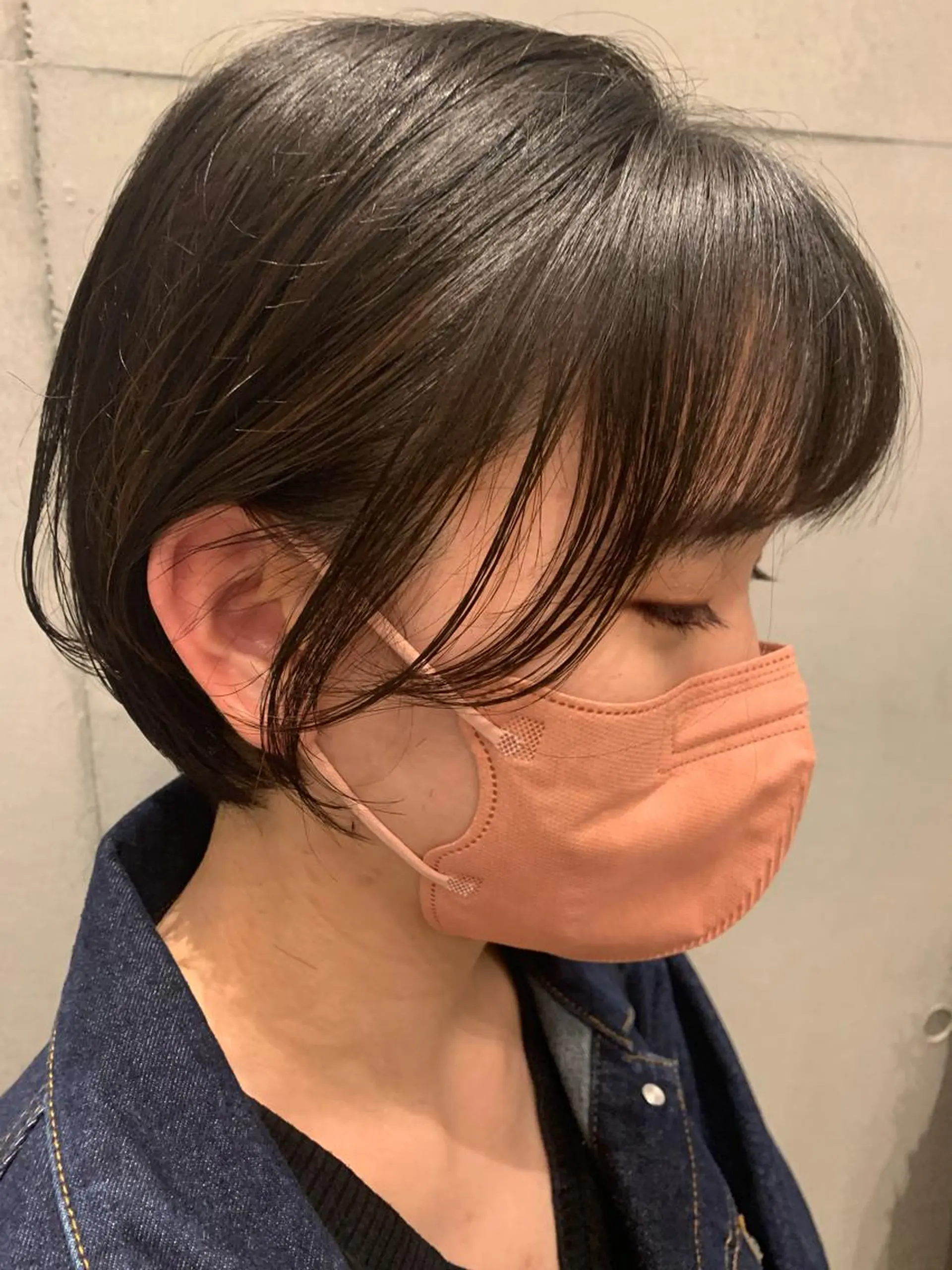 ショート ブリーチなしWカラー /地毛風/小林凪沙のヘアスタイル