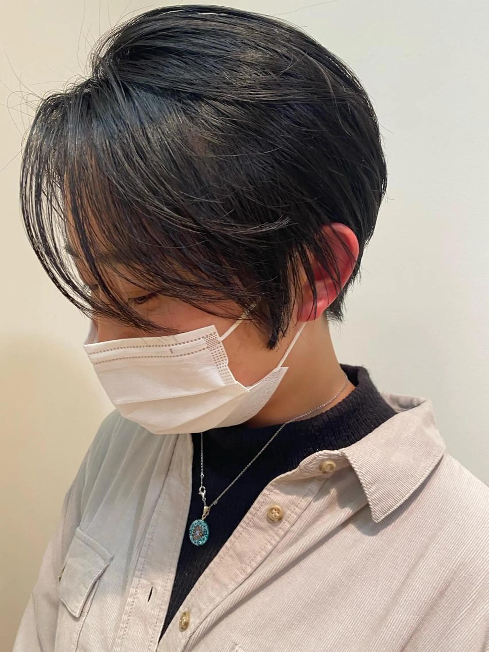 ショート ハンサムショート 伸ばしかけ ショートヘア モダーン北鎌倉所属・中溝 アカリのヘアスタイル