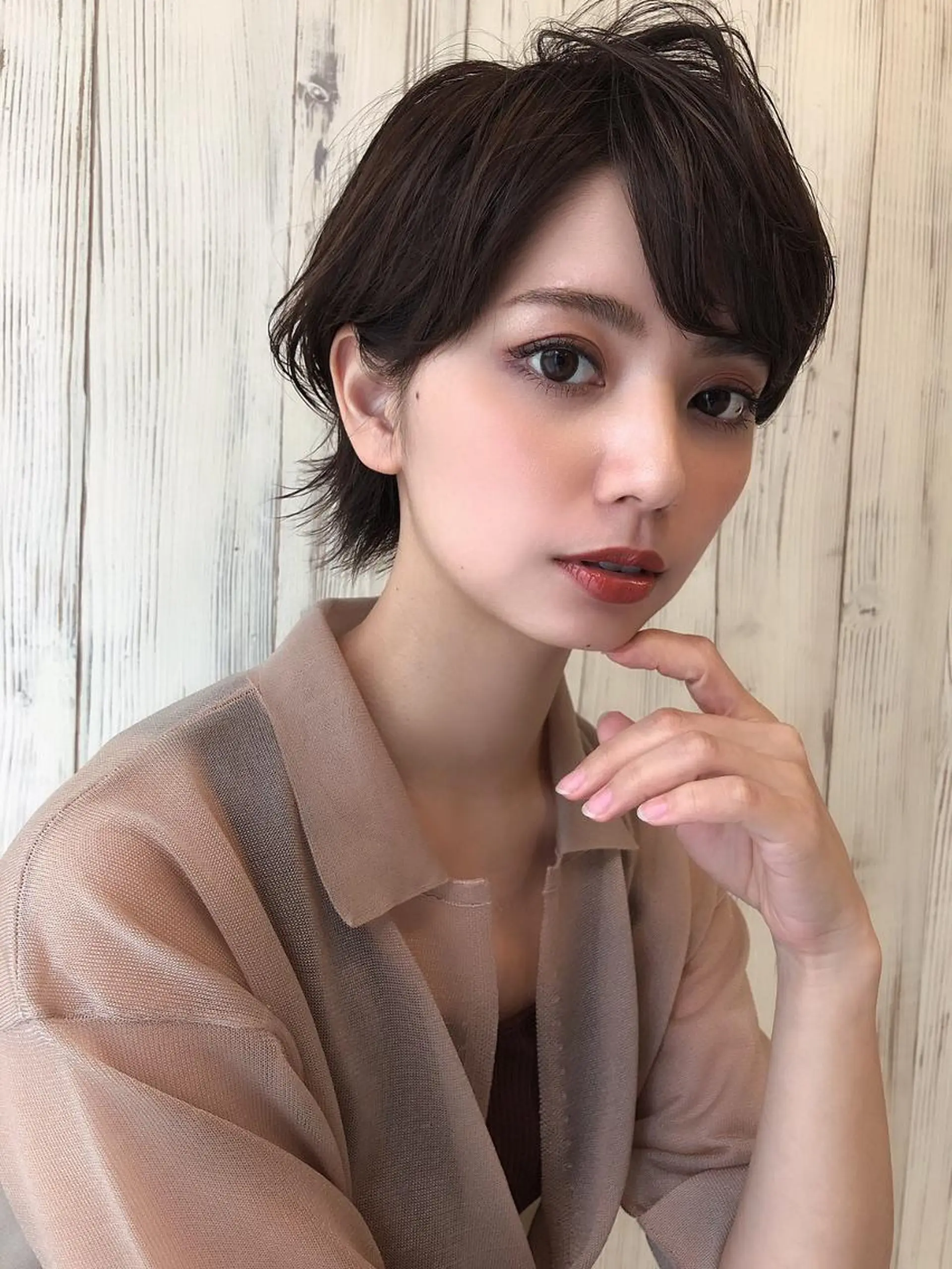 ミディアム カラー ルービック 奈良のヘアスタイル