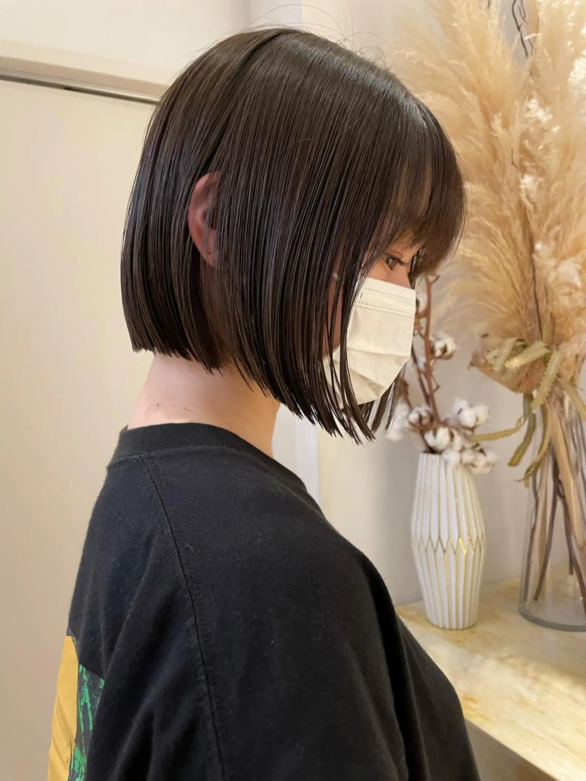 ショート 切りっぱなしボブ ボブ 🫧透明感ヘア🫧 🧸竹花　彩希🧸のヘアスタイル