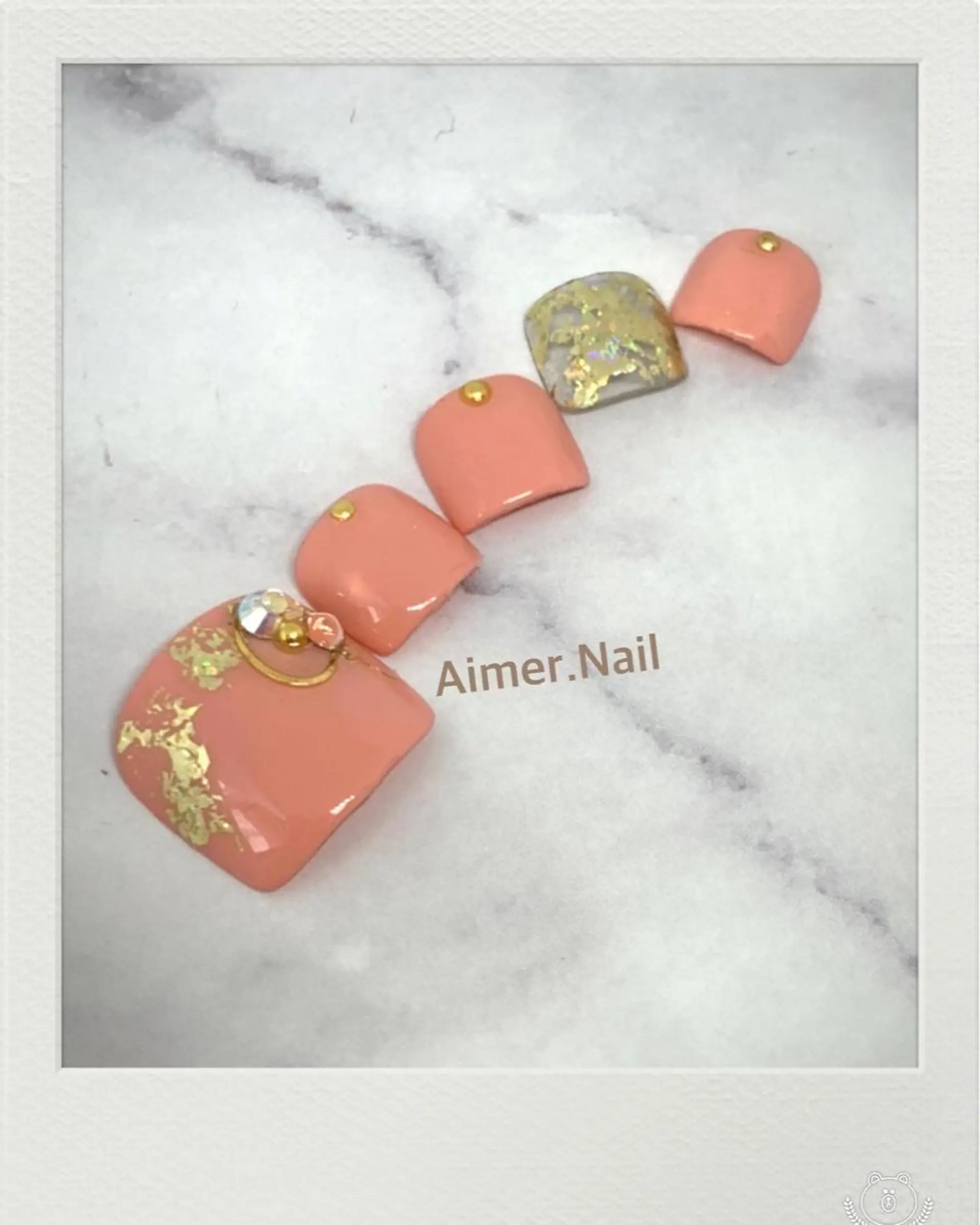 ネイル フットネイル フットネイル Aimer. Nailのネイルデザイン