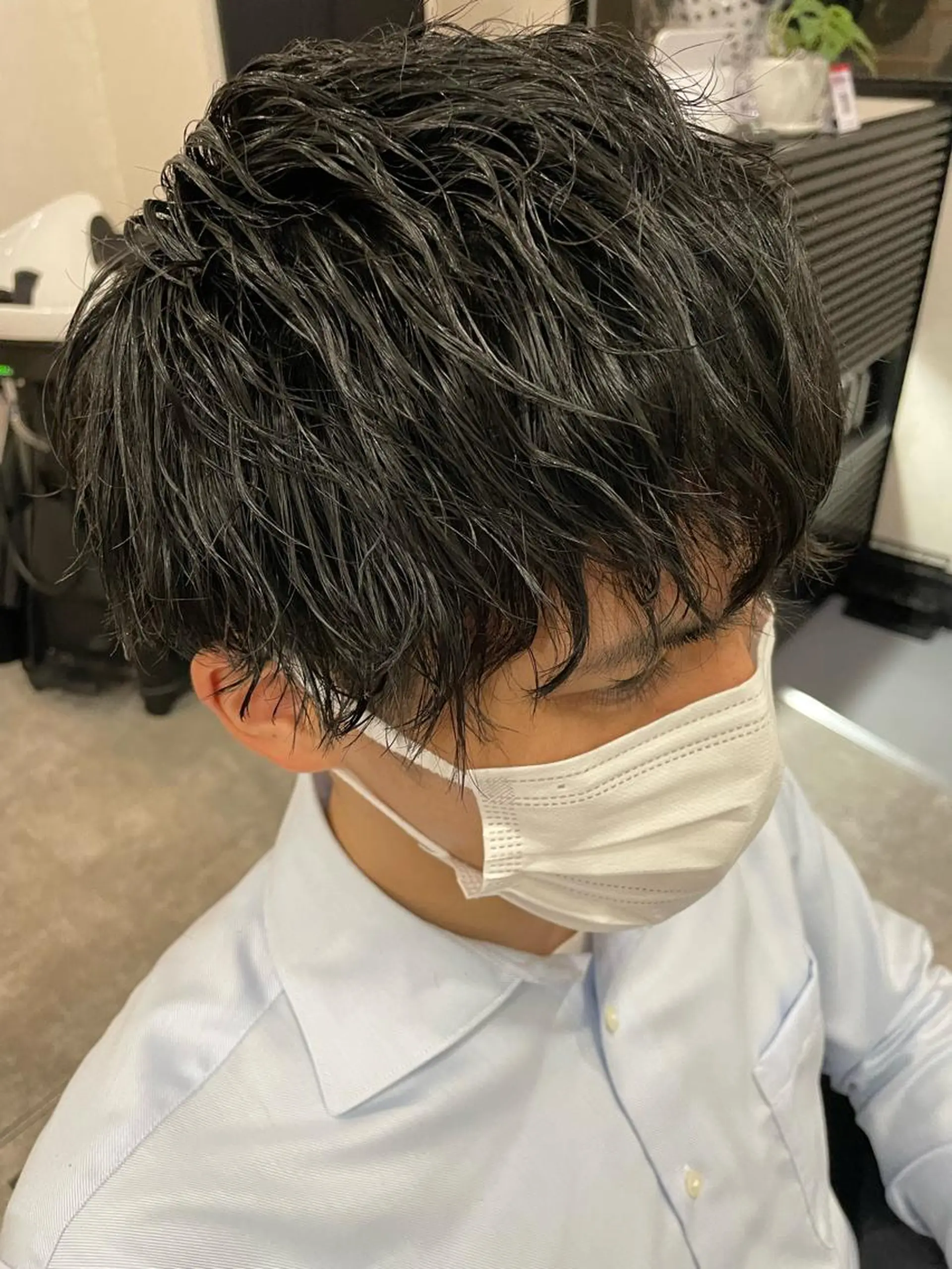 ショート パーマ メンズ TETISS所属・💈メンズパーマ 南谷💈のヘアスタイル