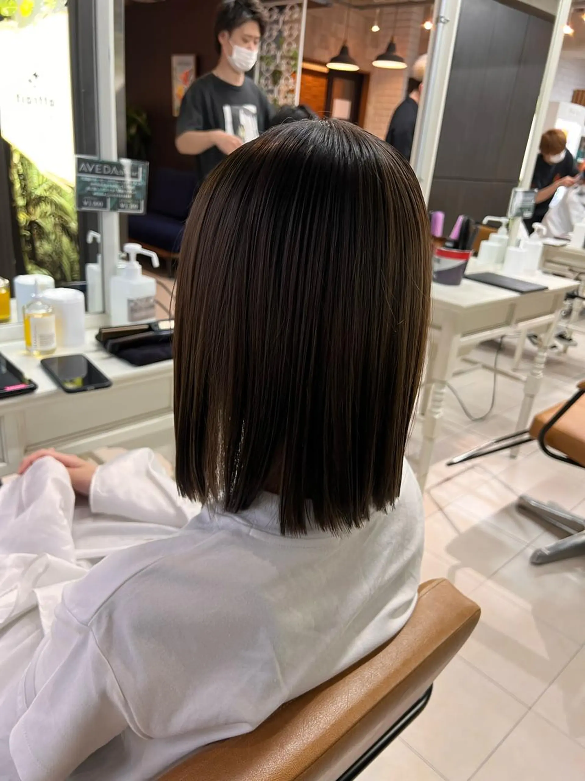ショート ヘアカラー ソムリエ 認定者/山城慶伍のヘアスタイル