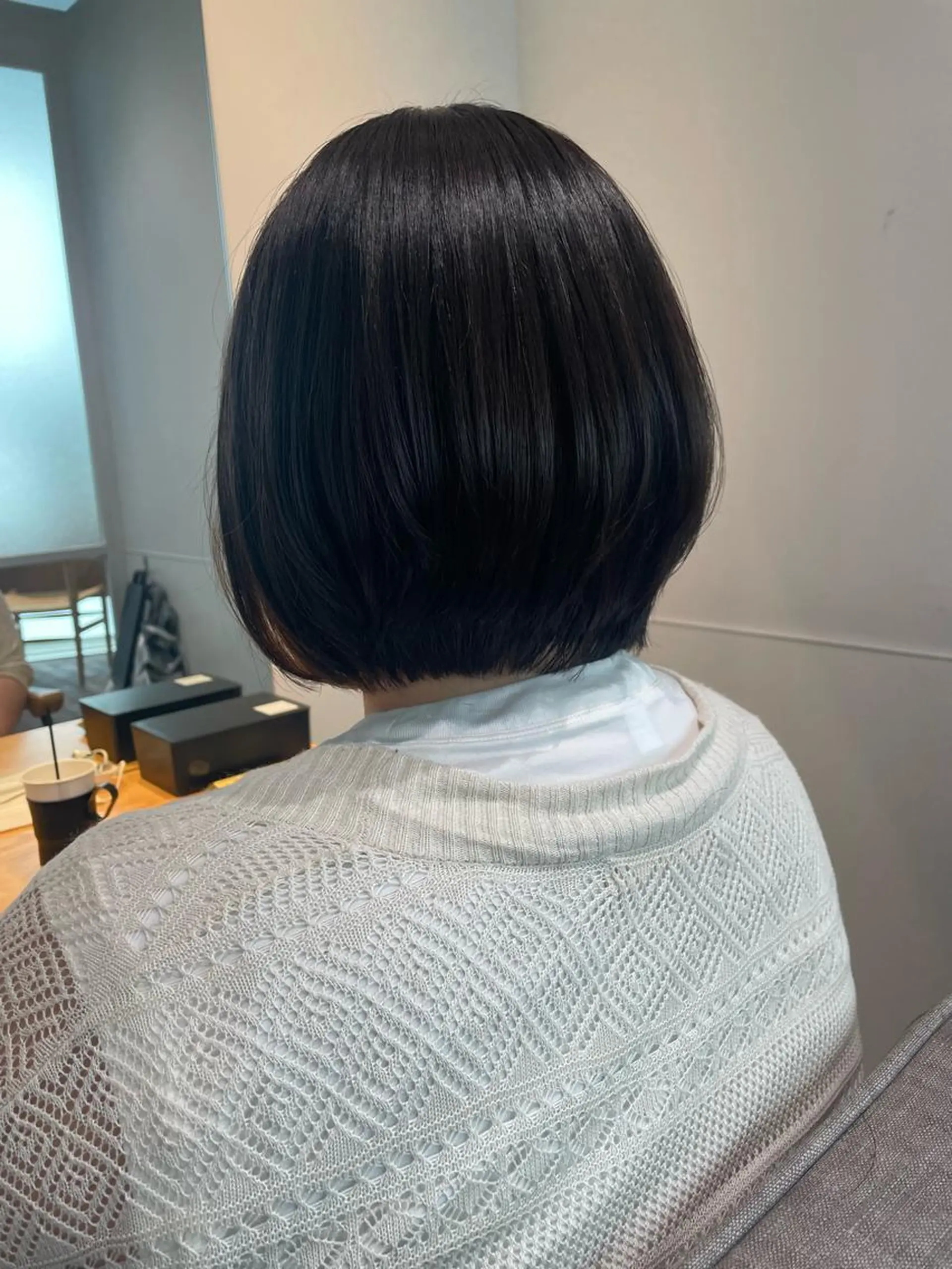 ショート カラー カット ヘアカラー gotoday　shaire　saron所属・miu. ボブ/透け感カラーのヘアスタイル