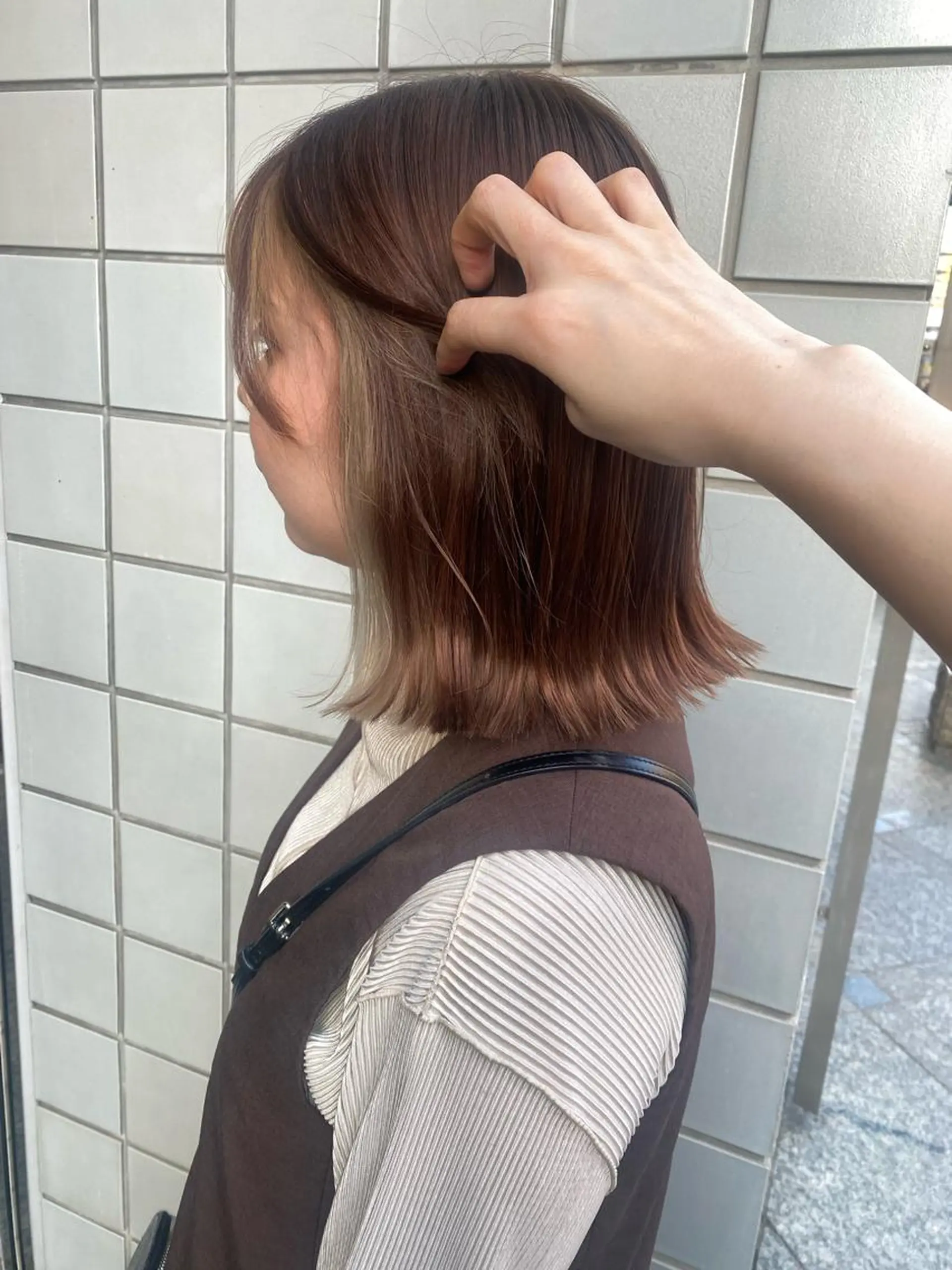 セミロング La fith hair lov.所属・Okamura Chisatoのヘアスタイル