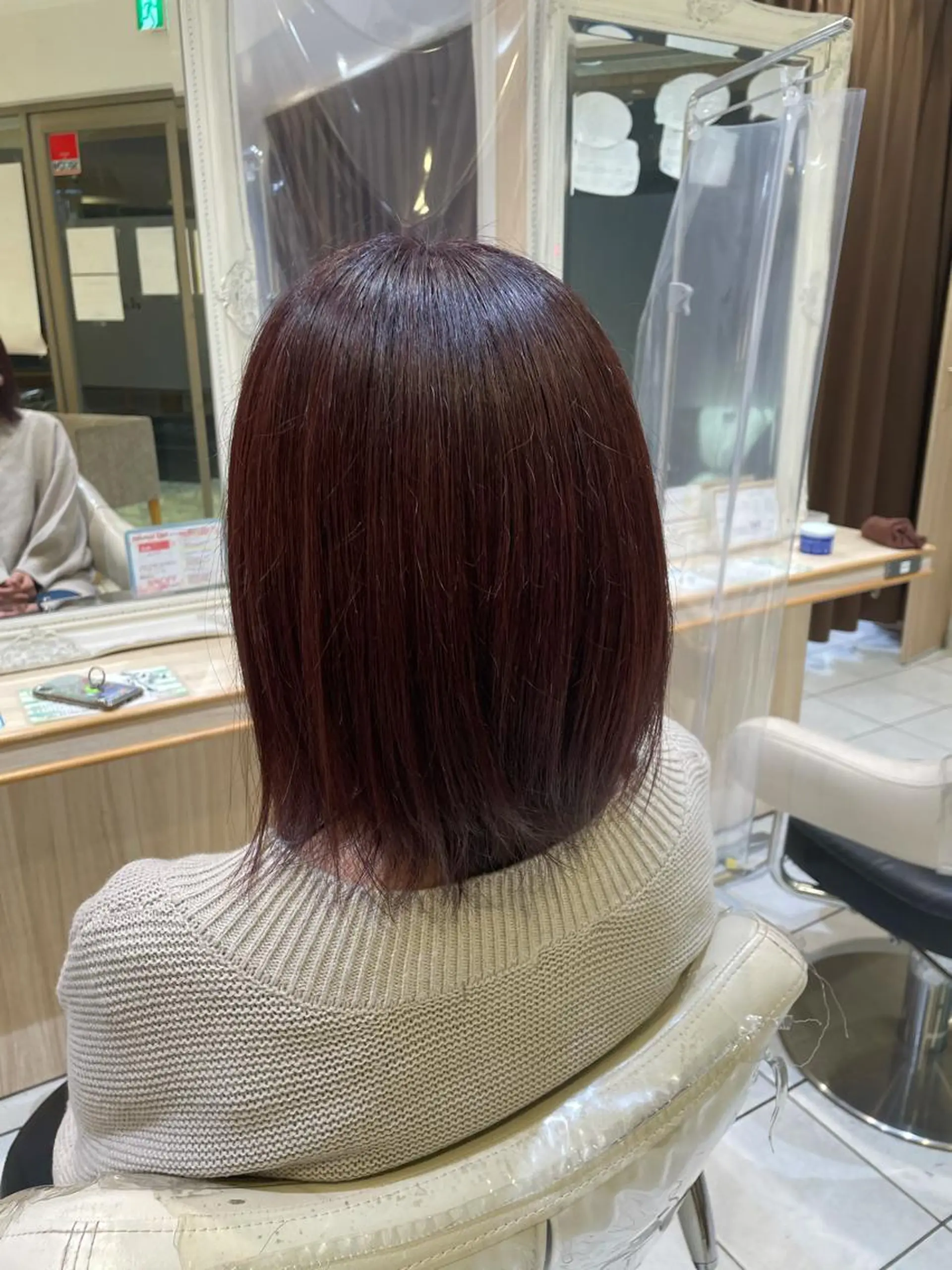 ミディアム ✨パーマ×ハイトーン Futo✨のヘアスタイル