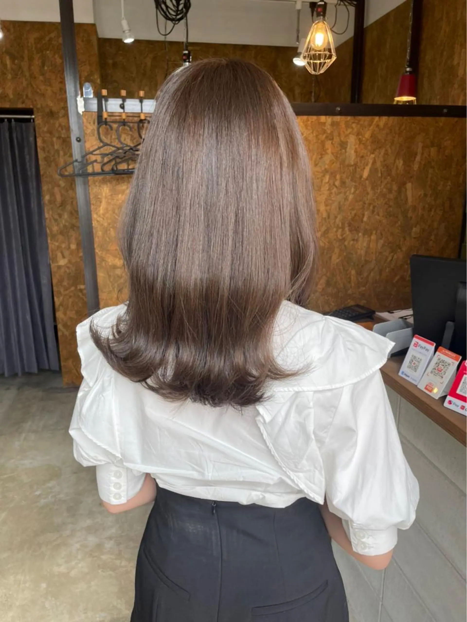 ミディアム カラー 💈Blanco💈 カラー&ケア🌈のヘアスタイル