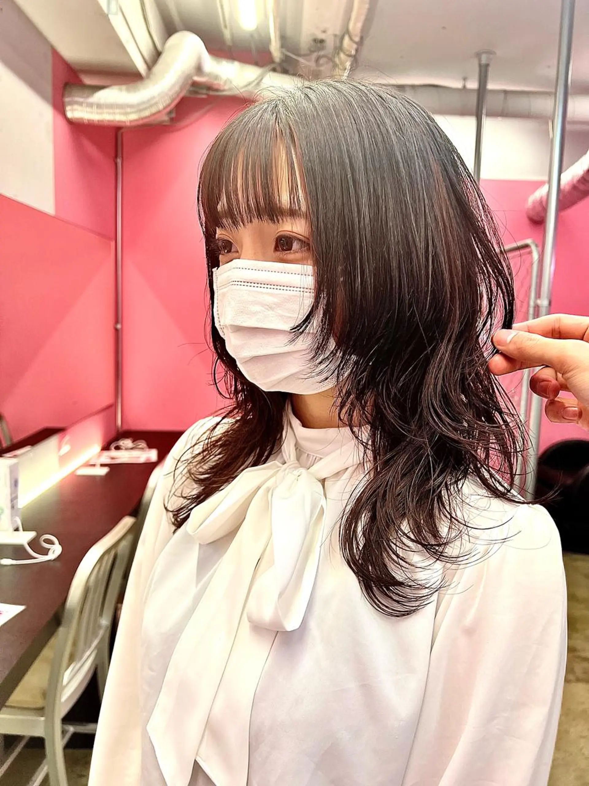 ロング カラー ヘアアレンジ カット ヘアカラー トリートメント ヘアセット 🐺ウルフの神🐺 /カラー/けいすけのヘアスタイル