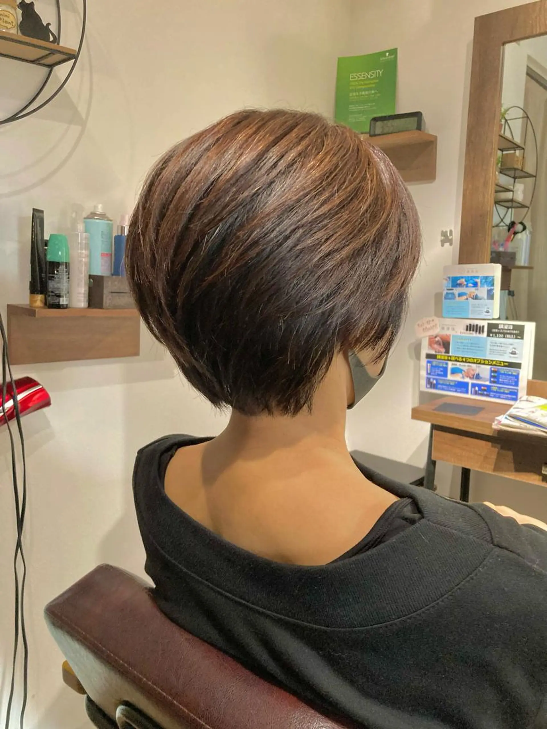 ショート カット soin erinaのヘアスタイル